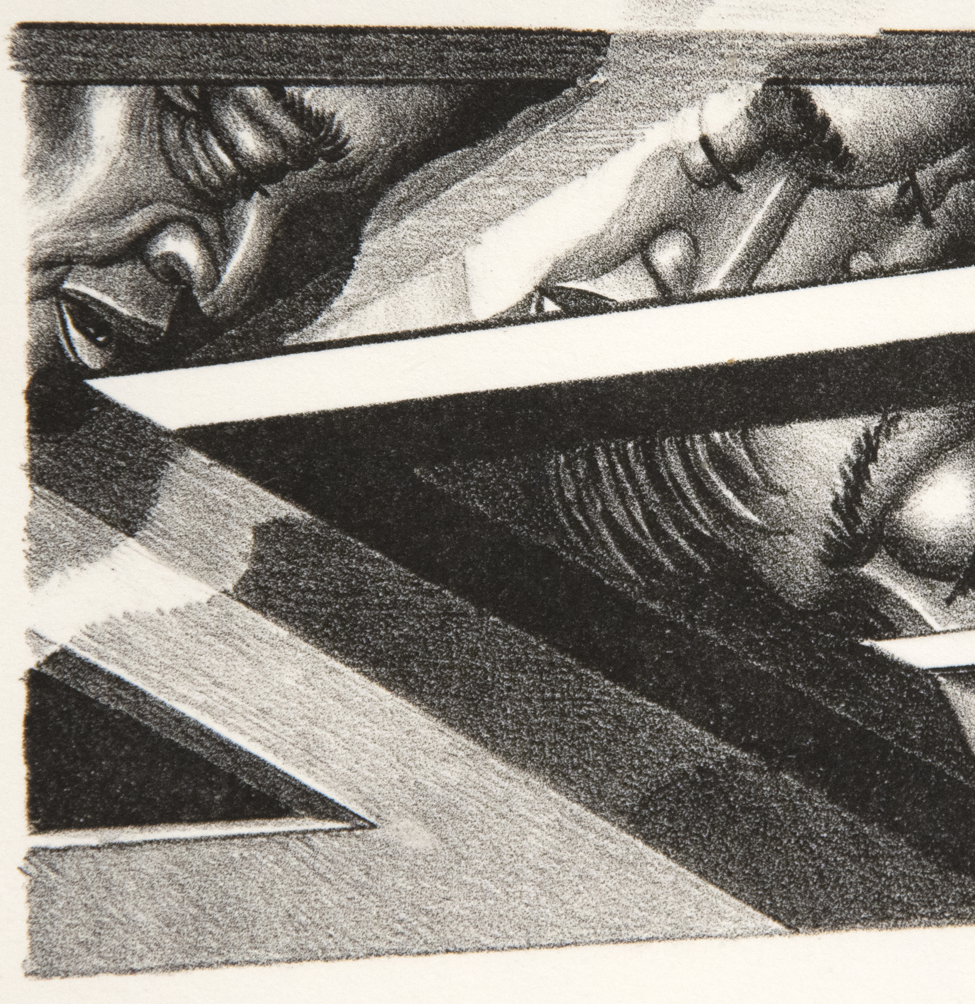 IRVING NORMAN - From Work IRVING NORMAN - From Work - lithograph on paper - 20 x 25 in.