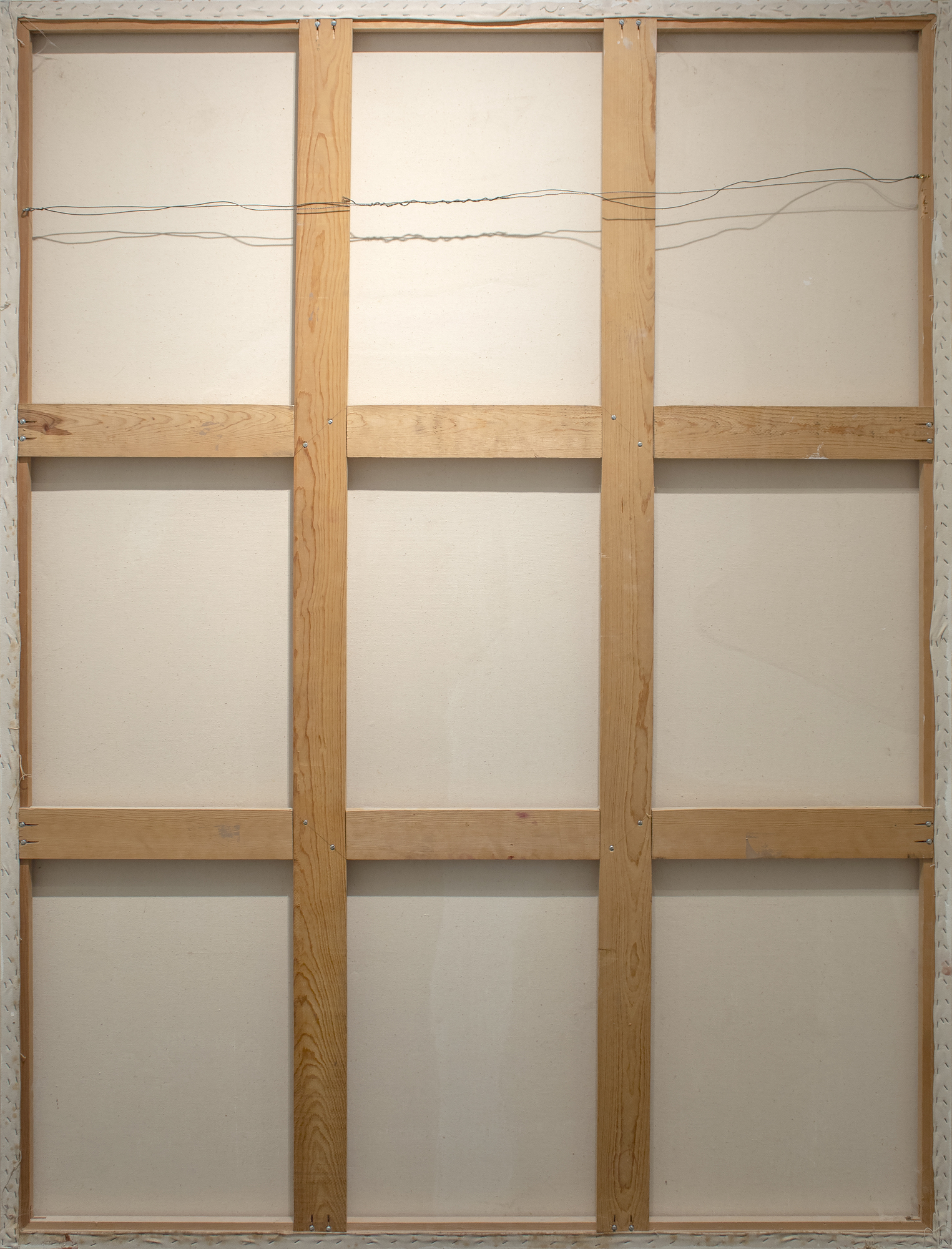 NATHAN OLIVEIRA - Untitled NATHAN OLIVEIRA - Sans titre - huile sur toile - 84 X 63 po.