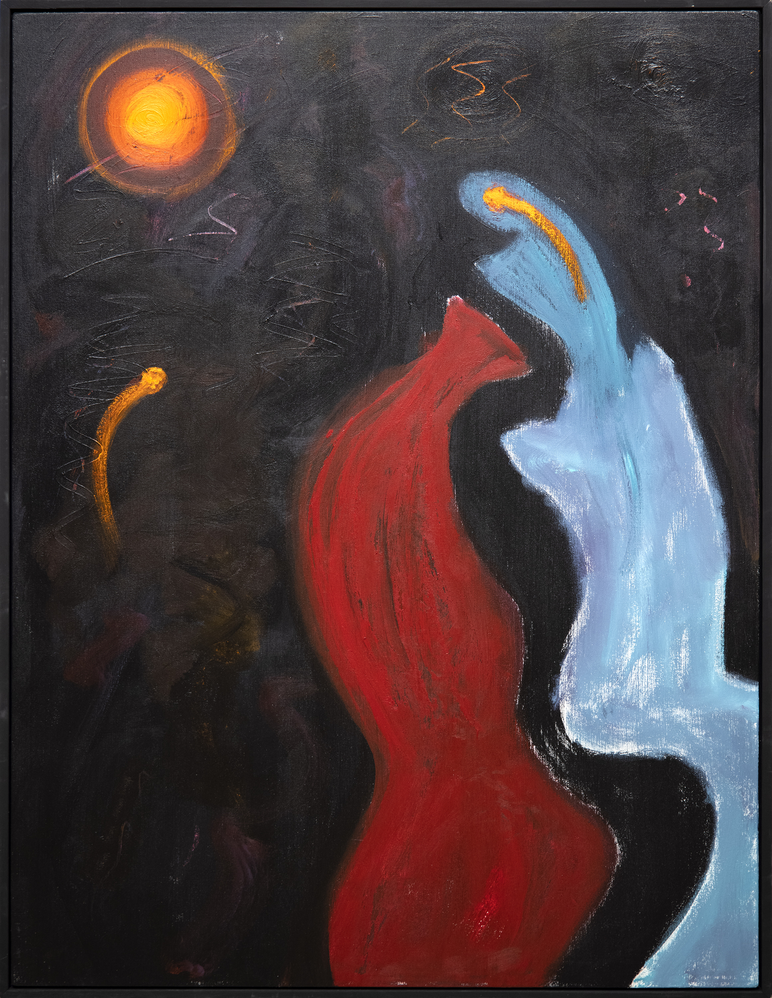 HERB ALPERT - Moonglow - acrylic on canvas - 48 x 36 in.