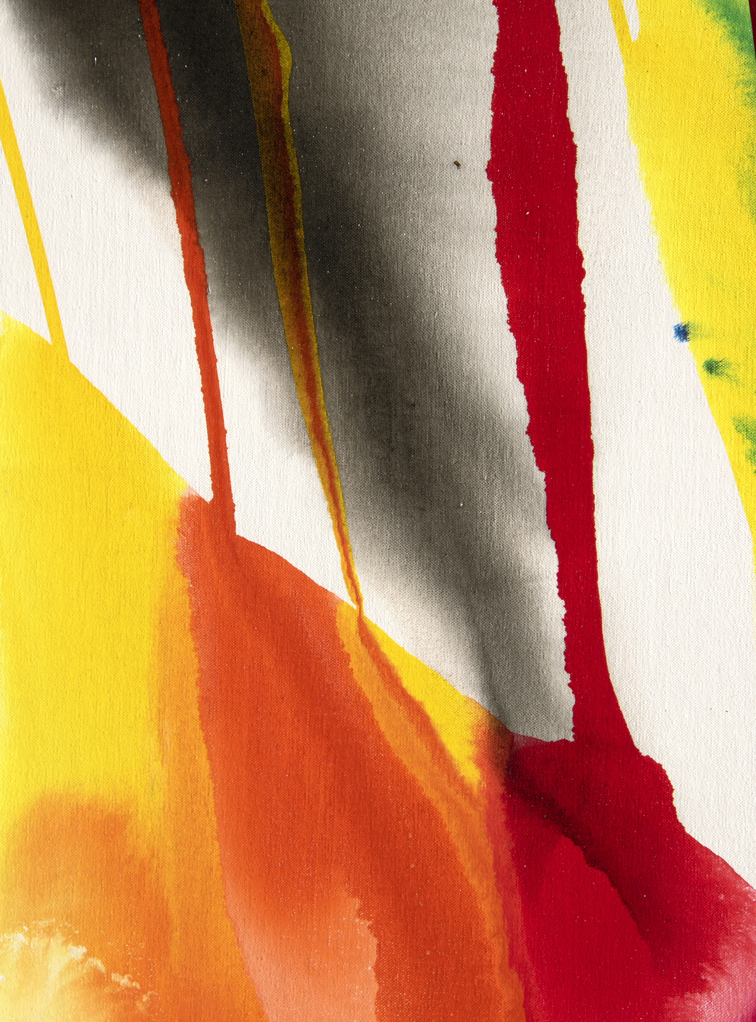 PAUL JENKINS - Phenomena By Return - acrylic on canvas - 104 3/4 x 49 5/8 in.