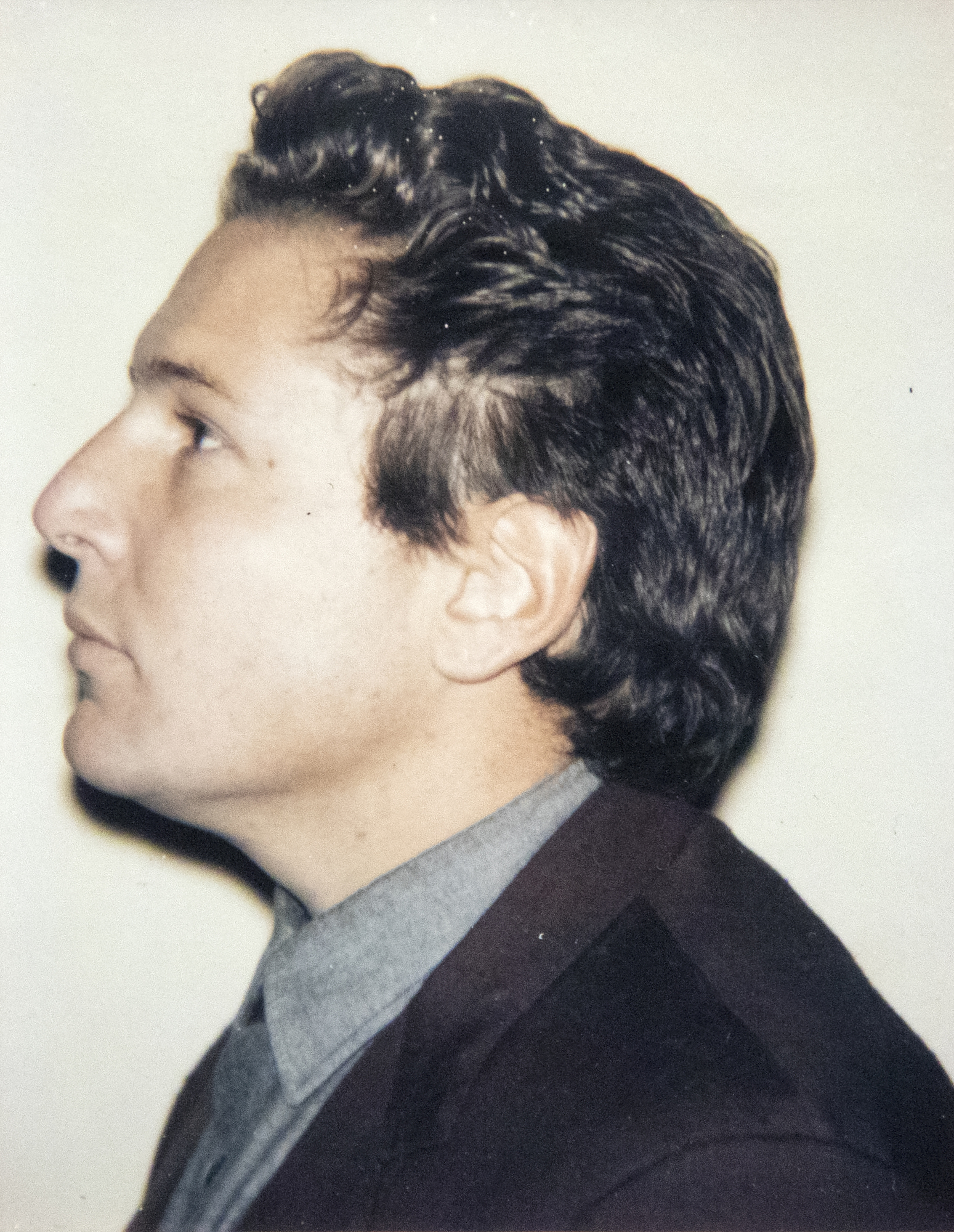 ANDY WARHOL - Julian Schnabel 4 Polaroids ANDY WARHOL - Julian Schnabel 4 Polaroids - Polaroid, Polacolor - 4 1/2 x 3 1/2 in. ea.