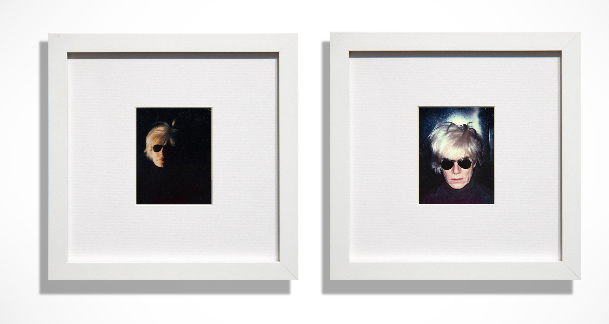 ANDY WARHOL - Self-Portrait in Fright Wig ANDY WARHOL - Self-Portrait in Fright Wig - Polaroid, Polacolor - 4 1/4 x 3 3/8 in. ea.