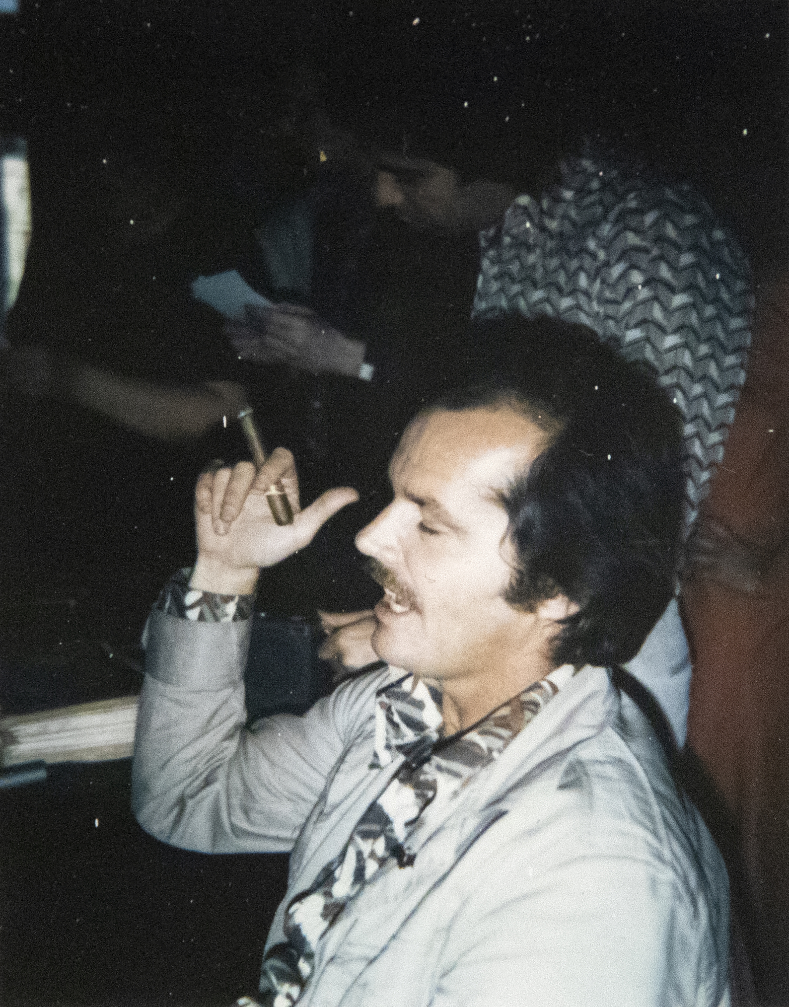 ANDY WARHOL - Jack Nicholson - Polaroid, Polacolor - 4 1/4 x 3 3/8 in.