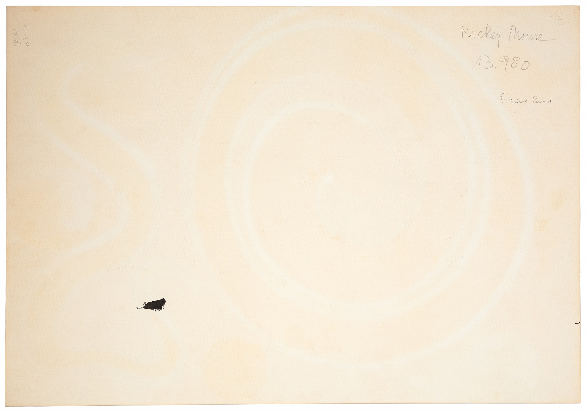 ALEXANDER CALDER - Mickey Mouse ALEXANDER CALDER - Mickey Mouse - Gouache und Tinte auf Papier - 30 x 43 3/8 in.