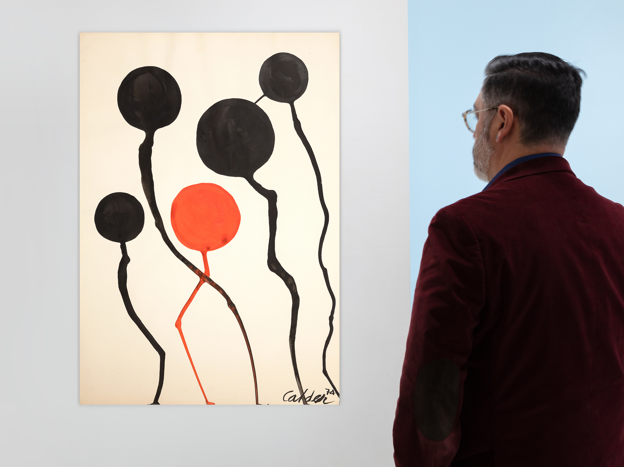 ALEXANDER CALDER - L' Envolee © 2023 Calder Foundation, New York / Artists Rights Society (ARS), New York