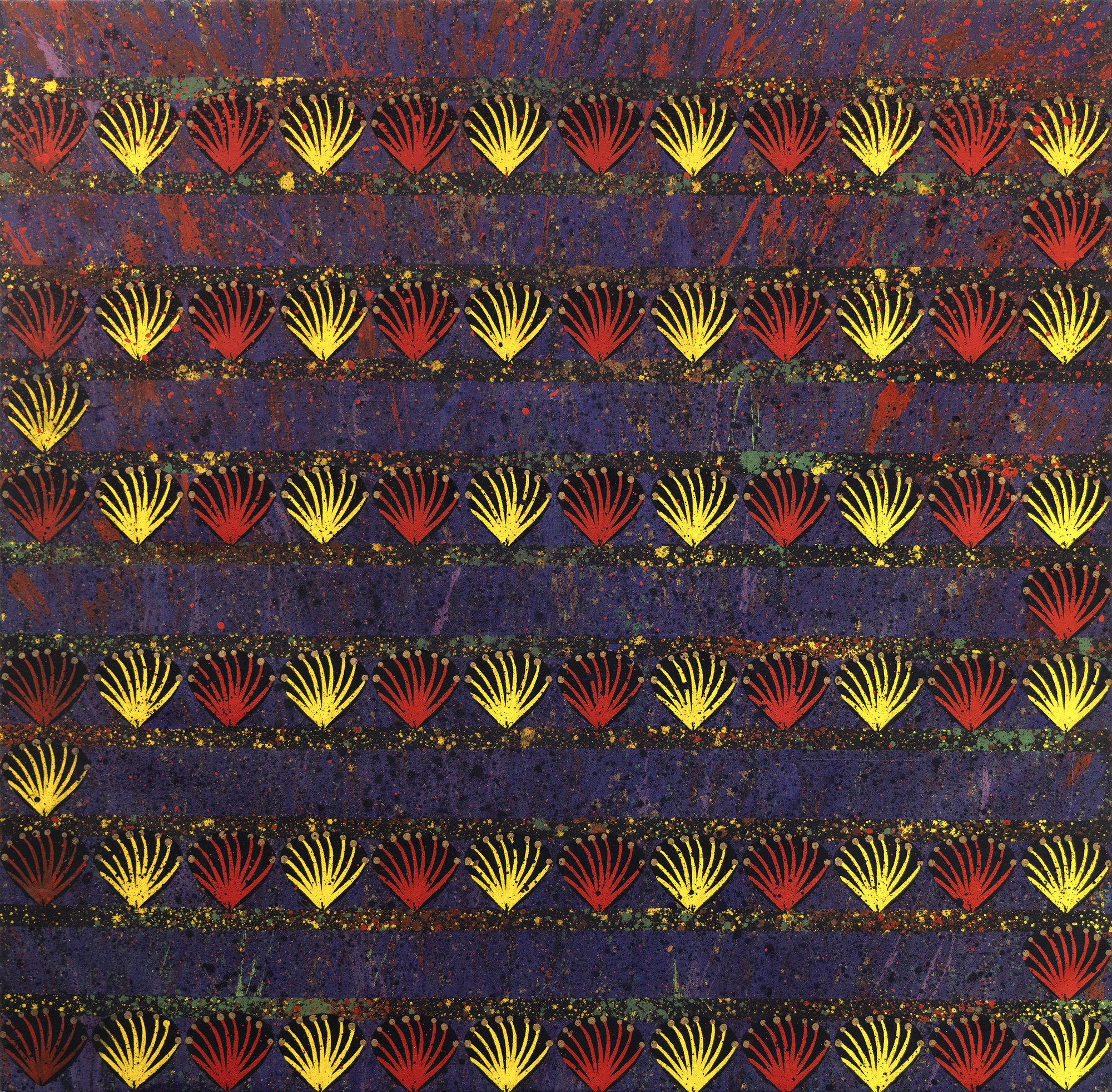 MERION ESTES - Solo Samba MERION ESTES - Solo Samba - acrylic on canvas - 70 1/4 x 71 1/2 in.