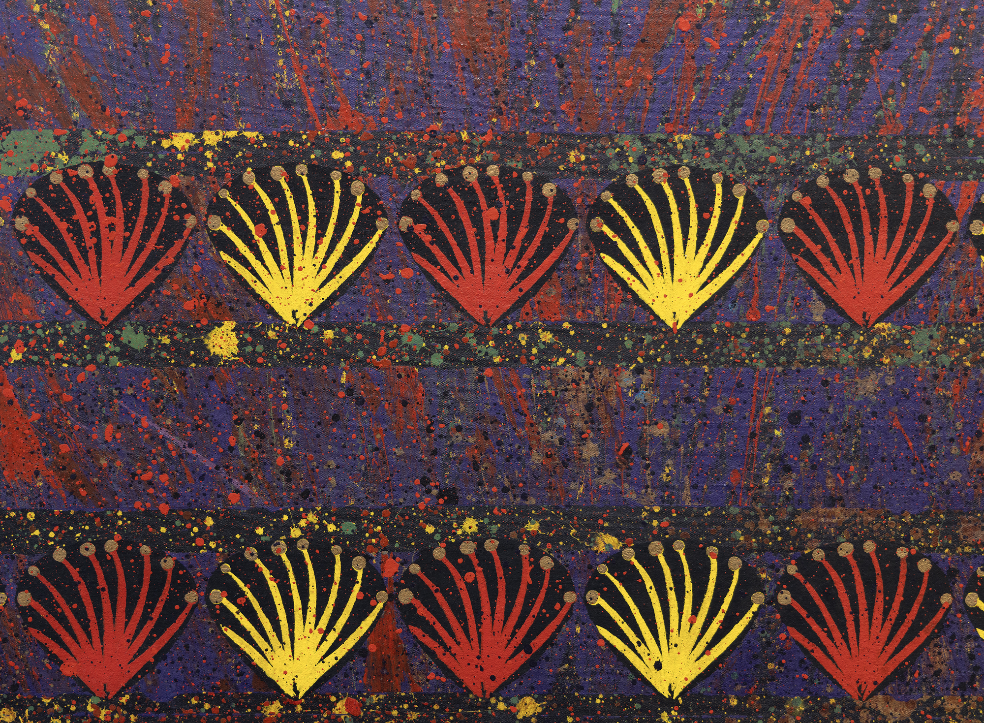 MERION ESTES - Solo Samba MERION ESTES - Solo Samba - acrylic on canvas - 70 1/4 x 71 1/2 in.