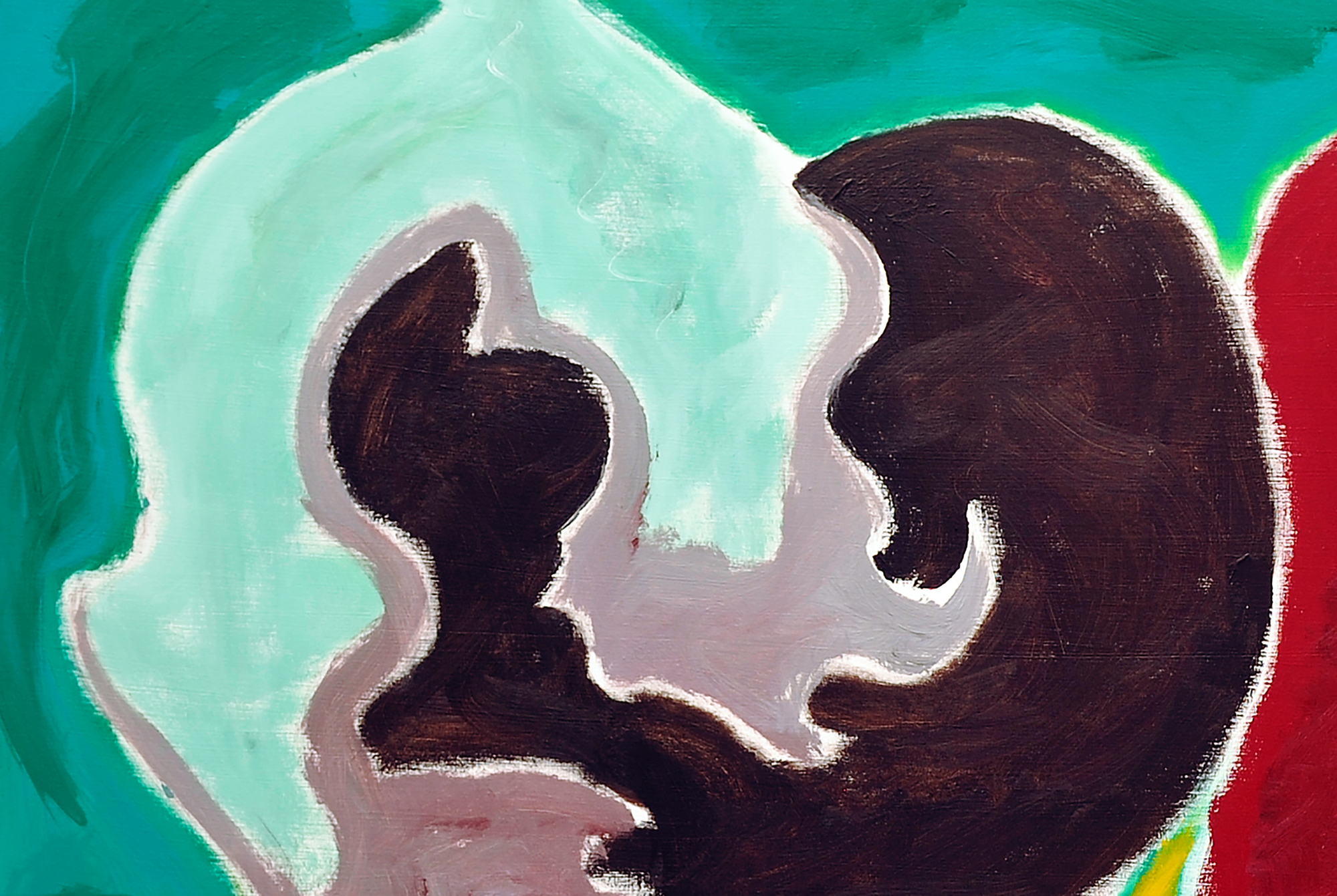 HERB ALPERT - Relatives - acrylic on canvas - 60 x 72 in.