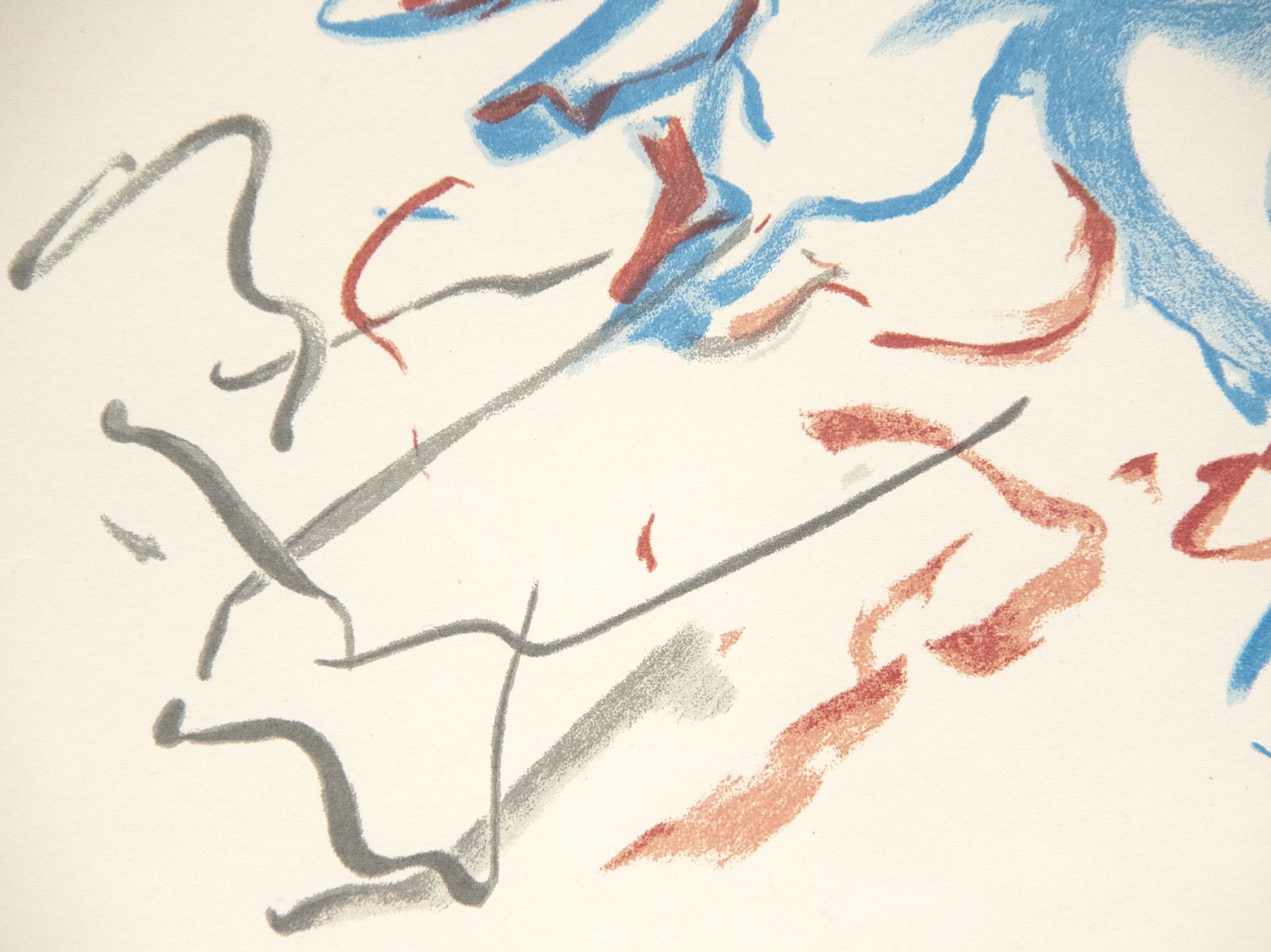 WILLEM DE KOONING - For Lisa WILLEM DE KOONING - For Lisa - lithograph - 17 1/2 x 23 1/4 in.