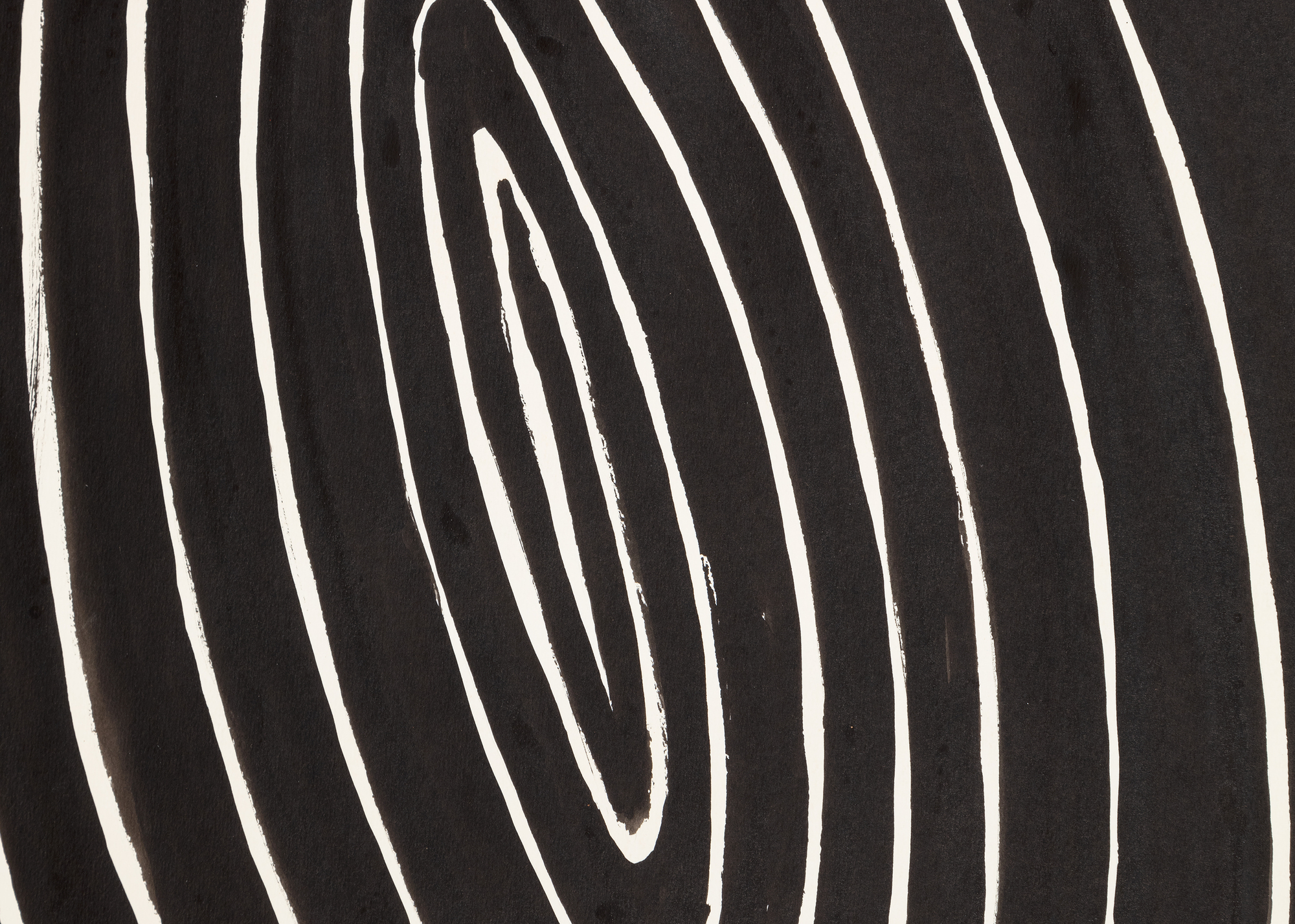ALEXANDER CALDER - The Oval Spiral ALEXANDER CALDER - The Oval Spiral - gouache and ink on paper - 43 1/4 x 29 1/2 in.