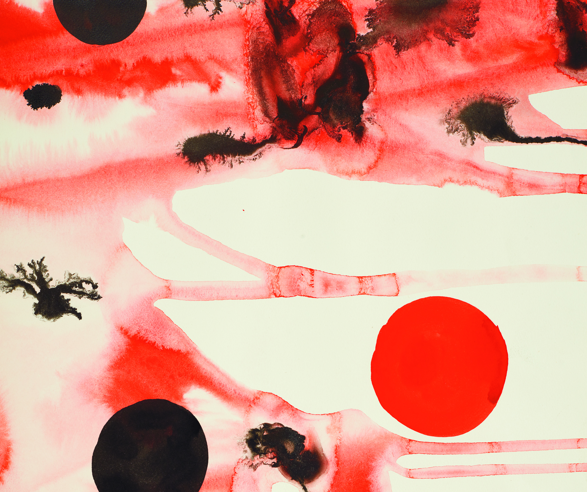 ALEXANDER CALDER - Colonial Organisms ALEXANDER CALDER - Colonial Organisms - gouache and ink on paper - 43 x 29 1/2 in.