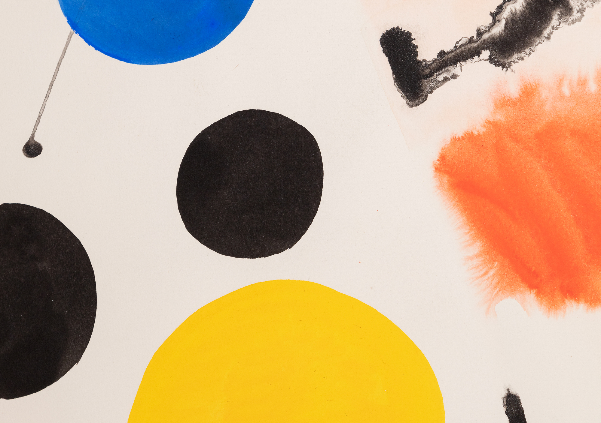 ALEXANDER CALDER - Colonial Organisms ALEXANDER CALDER - Colonial Organisms - gouache and ink on paper - 43 x 29 1/2 in.