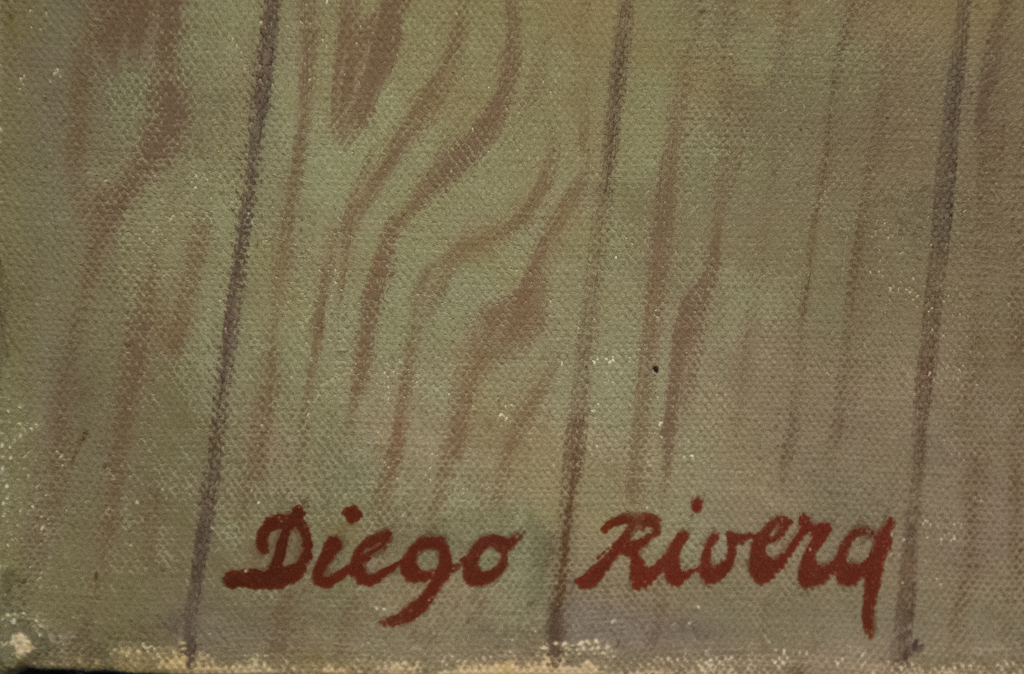 دييغو ريفيرا -- صورة انريكيتا G. دافيلا -- النفط على قماش -- 79 1 / 8 × 48 3 / 8 في.