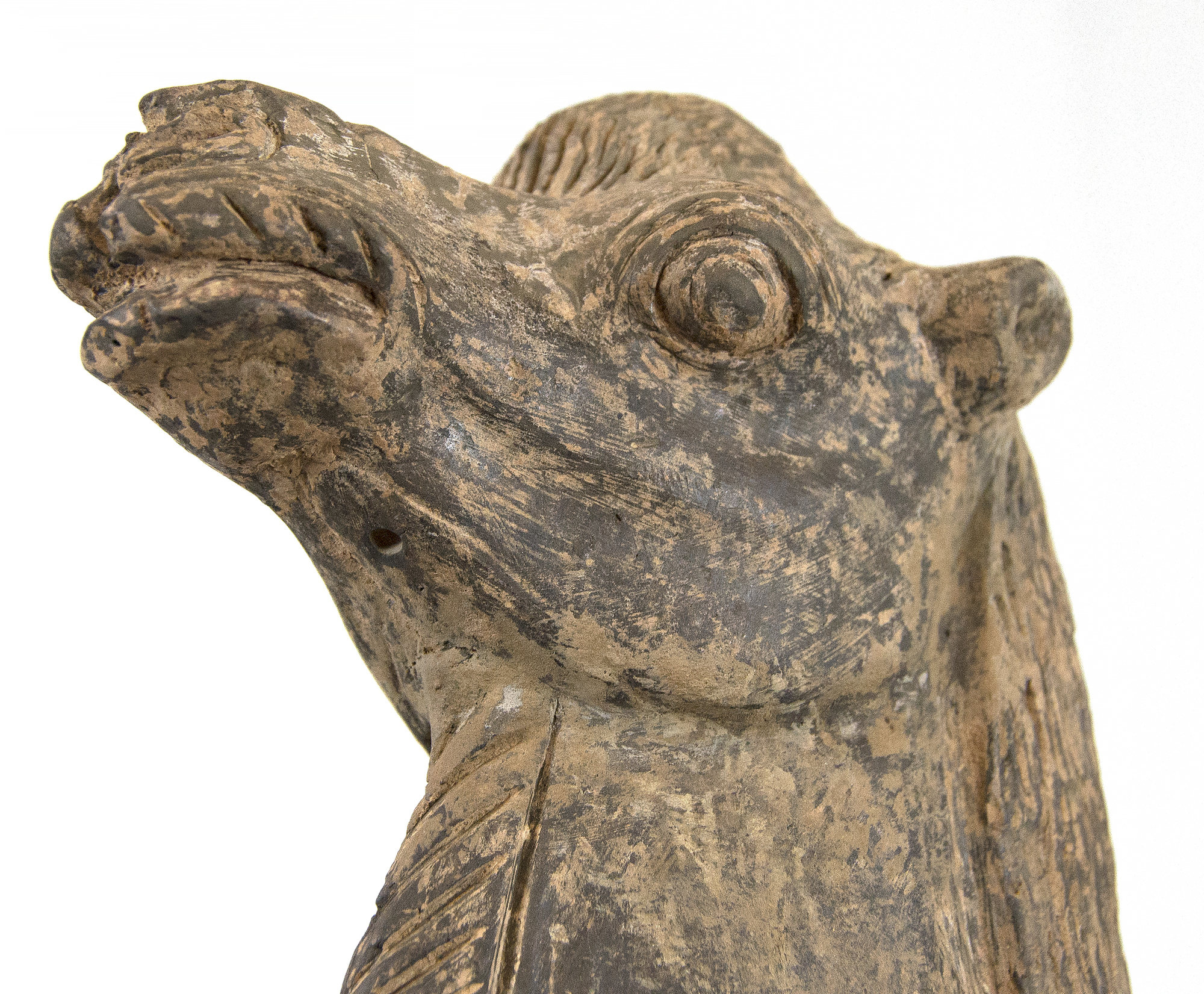 CHINESE - Camel CHINESISCH - Kamel - bemalte Steingutkeramik - 11 x 22 x 10 Zoll.