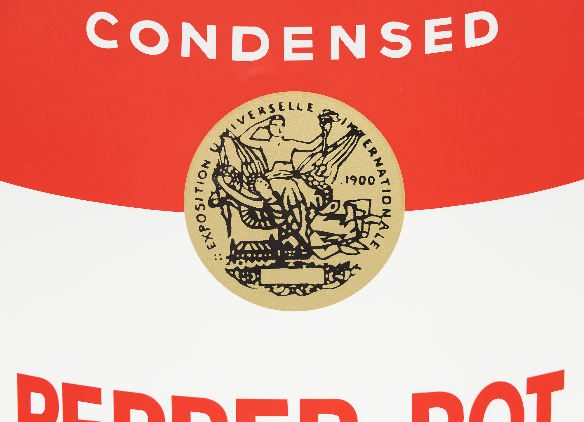 ANDY WARHOL - Pepper Pot from Campbell's Soup La serie de latas de sopa Campbell de Andy Warhol marca un momento crucial en su carrera y en el movimiento del arte pop. La serie, compuesta por 32 lienzos, cada uno con un sabor diferente, revolucionó el mundo del arte al elevar los bienes de consumo cotidianos y mundanos a la categoría de arte elevado. La serigrafía Pepper Pot, de 1968, emplea su característico estilo de colores vivos y planos e imágenes repetidas, característico de la producción en masa y la cultura de consumo. La serigrafía, una técnica comercial, concuerda con el interés de Warhol por desdibujar los límites entre el arte elevado y el arte comercial, desafiando los valores y percepciones artísticos.