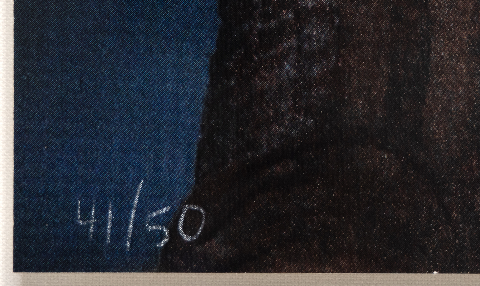 JOHN BALDESSARI - Front Row (Valentine) - 17 color screenprint - 37 3/4 x 33 3/4 in.