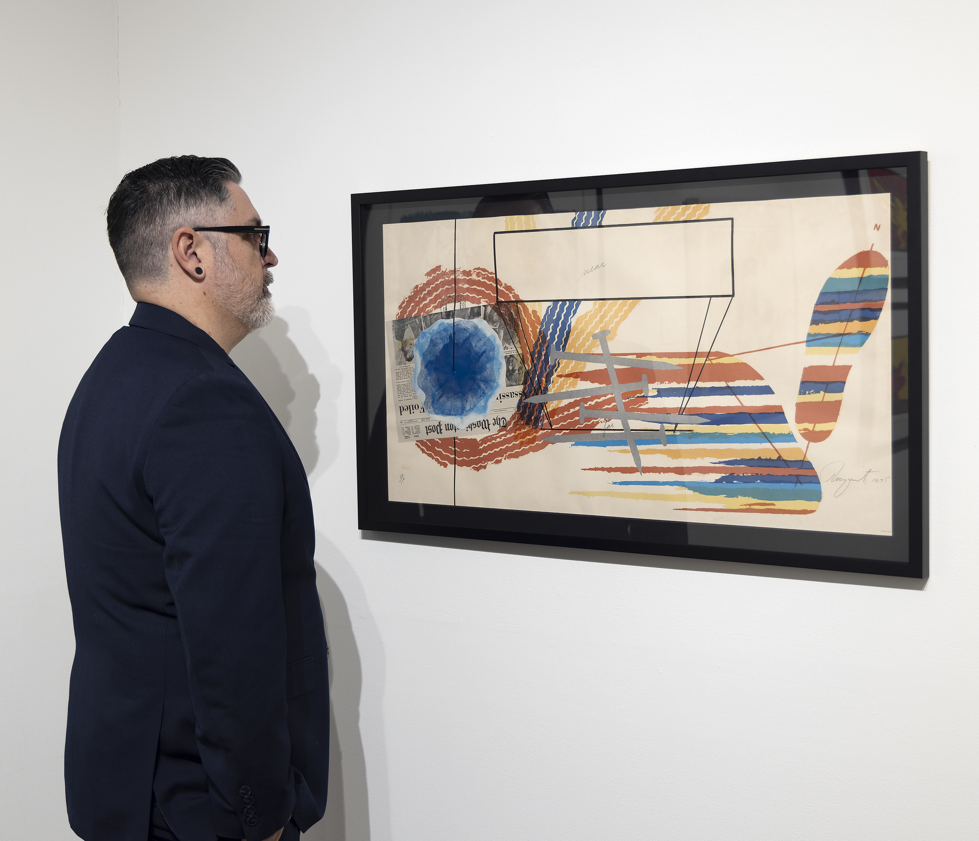JAMES ROSENQUIST - Near and Far - lithograph in colors - 18 5/8 x 35 5/8 in.