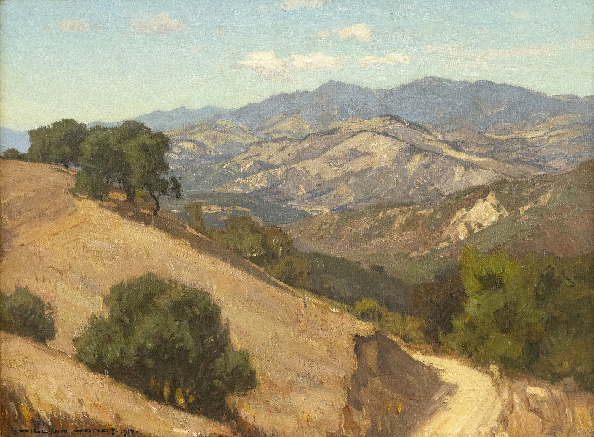 WILLIAM WENDT - California Landscape WILLIAM WENDT - California Landscape - oil on canvas - 23 1/2 x 31 3/4 in.