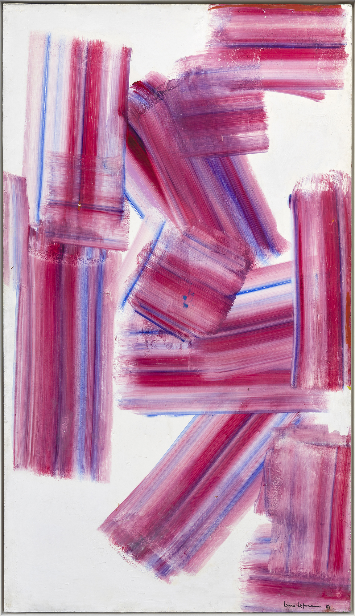 HANS HOFMANN - The Climb - oil on panel - 84 x 47 1/2 in.