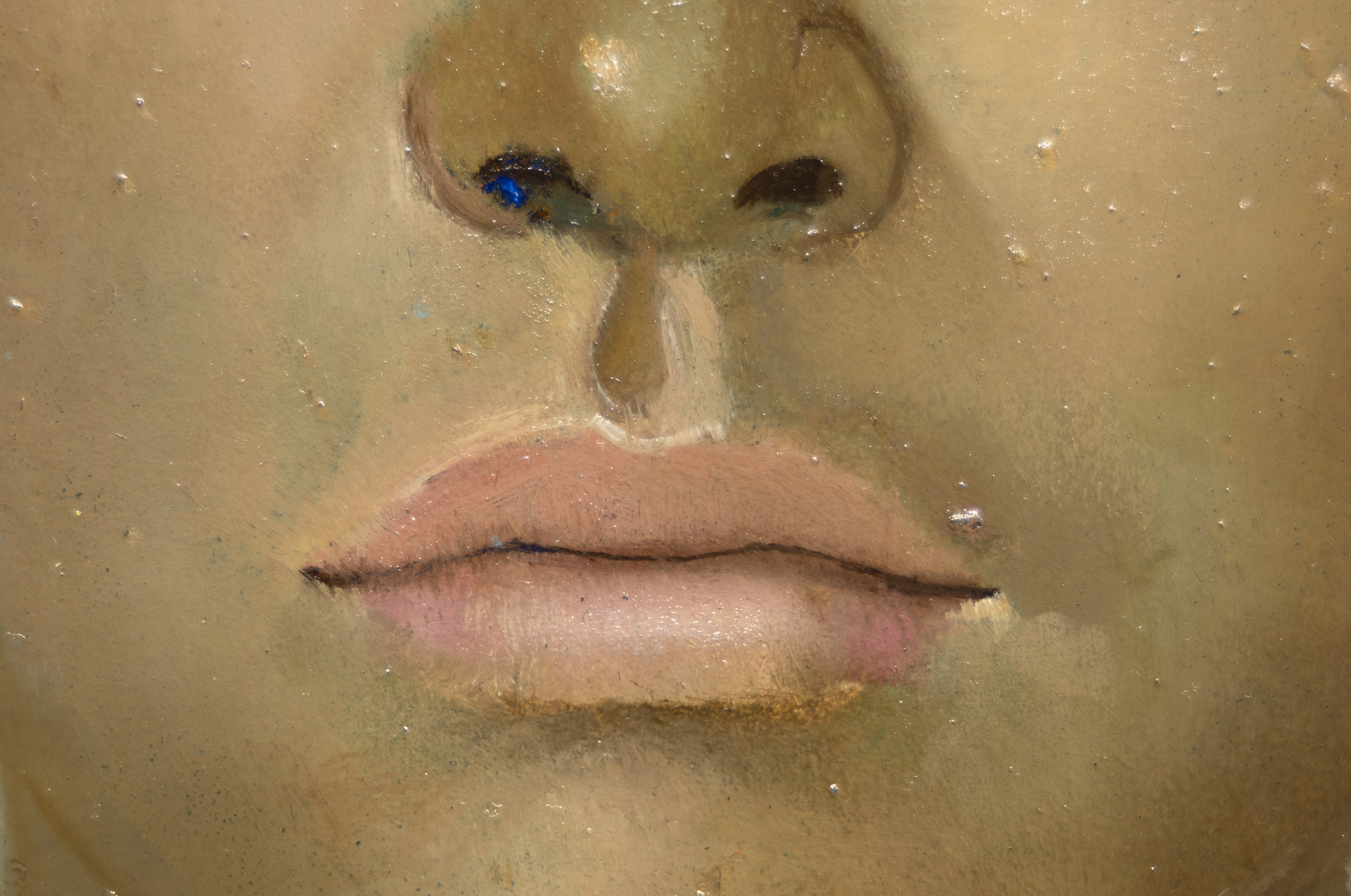 LEONOR FINI - Portrait of Pao Ying LEONOR FINI - Portrait of Pao Ying - oil on panel - 15 1/2 x 10 1/4 in.