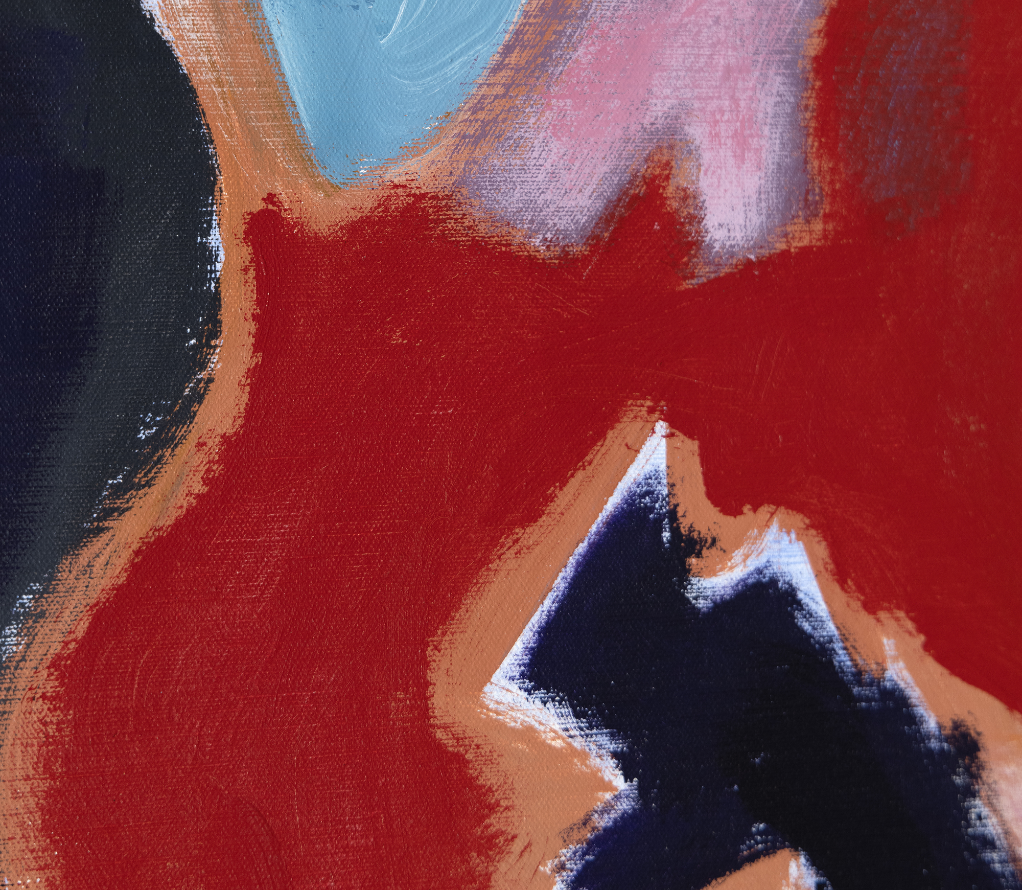 HERB ALPERT - Connection - acrylic on canvas - 36 x 48 in.