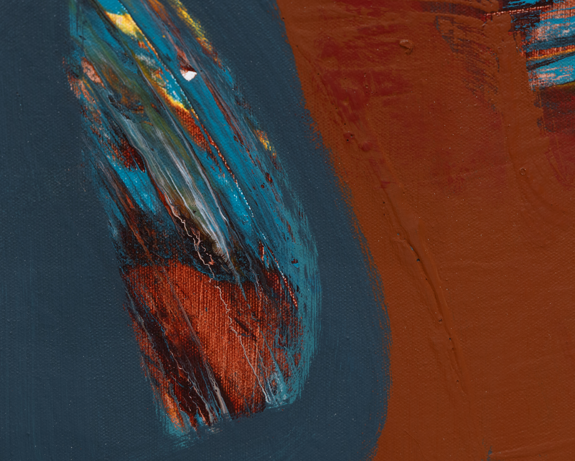 HERB ALPERT - Up Up and Away - acrylic on canvas - 48 x 36 in.