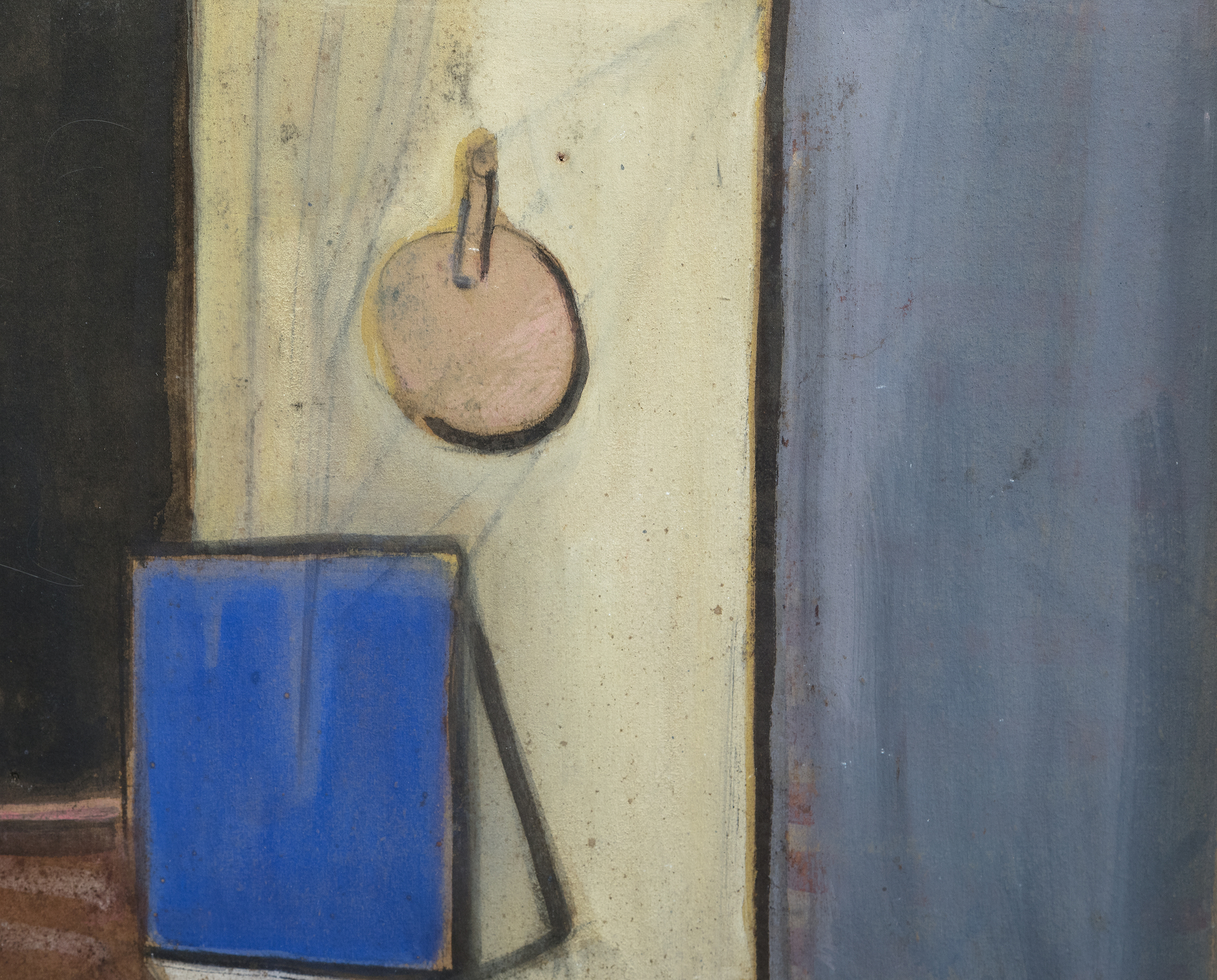 WIFREDO LAM - Portrait / La Table I, coin d’atelier WIFREDO LAM - Portrait / La Table I, coin d’atelier - tempera on paper (double sided) - 38 x 24 3/4 in.