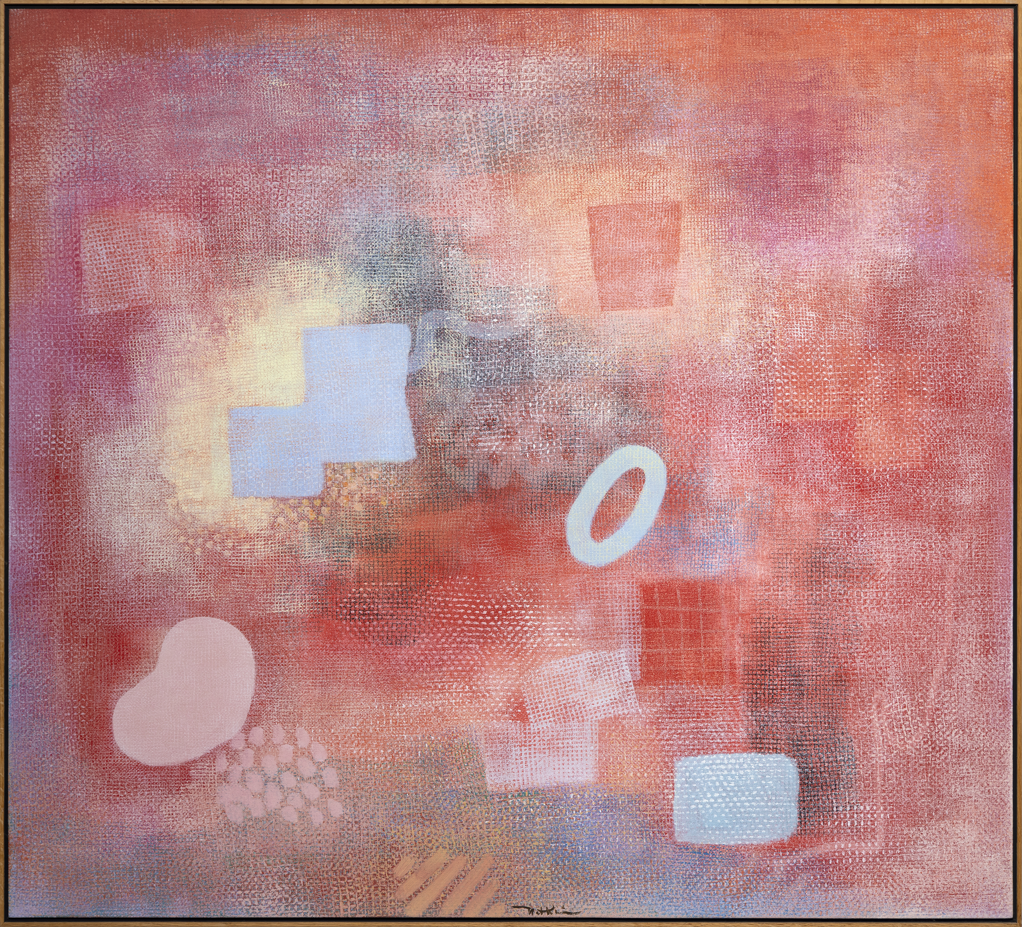 ROBERT NATKIN - Bern Series ROBERT NATKIN - Bern Series - acrylic on canvas - 48 x 53 in.