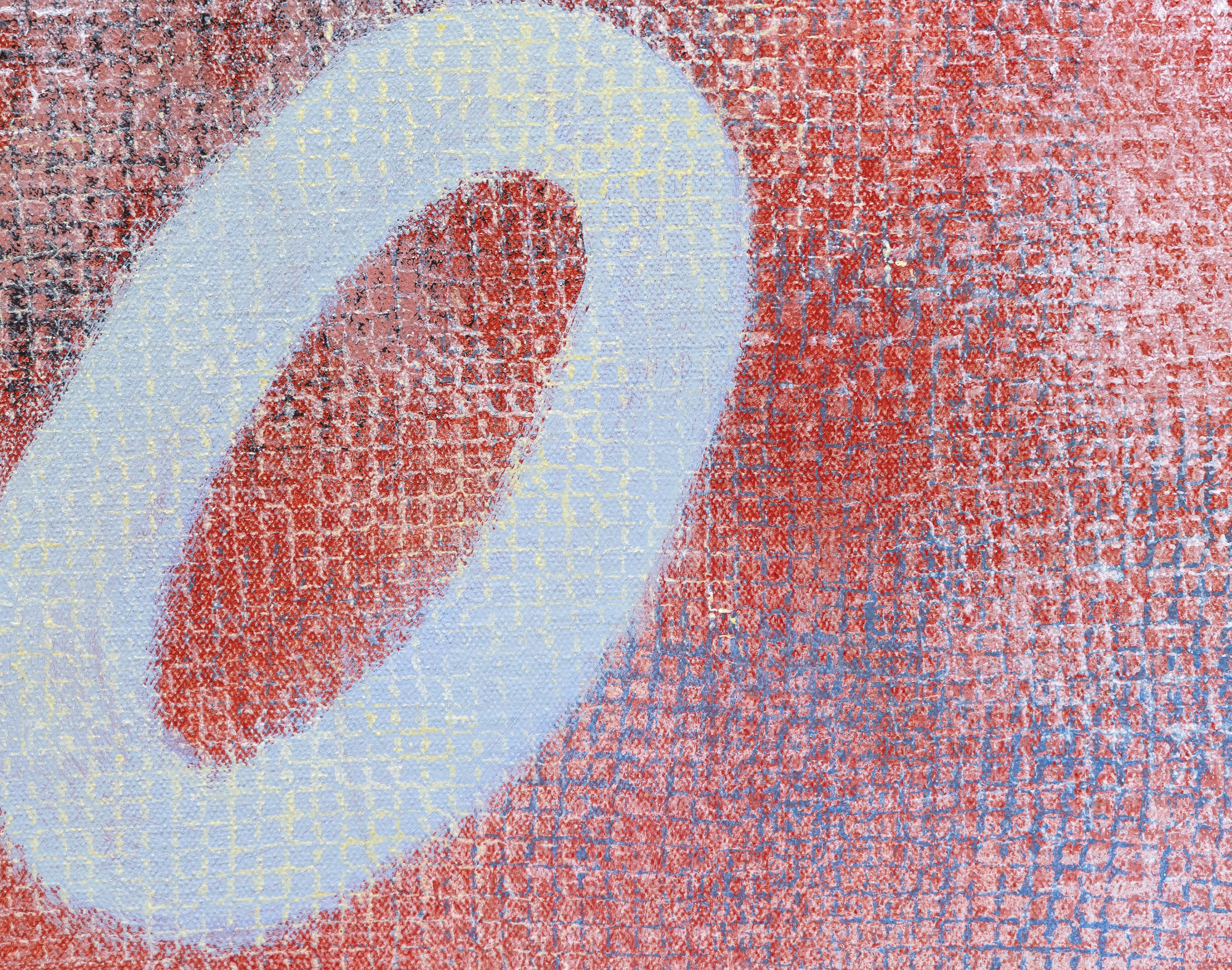 ROBERT NATKIN - Bern Series - acrylic on canvas - 48 x 53 in.