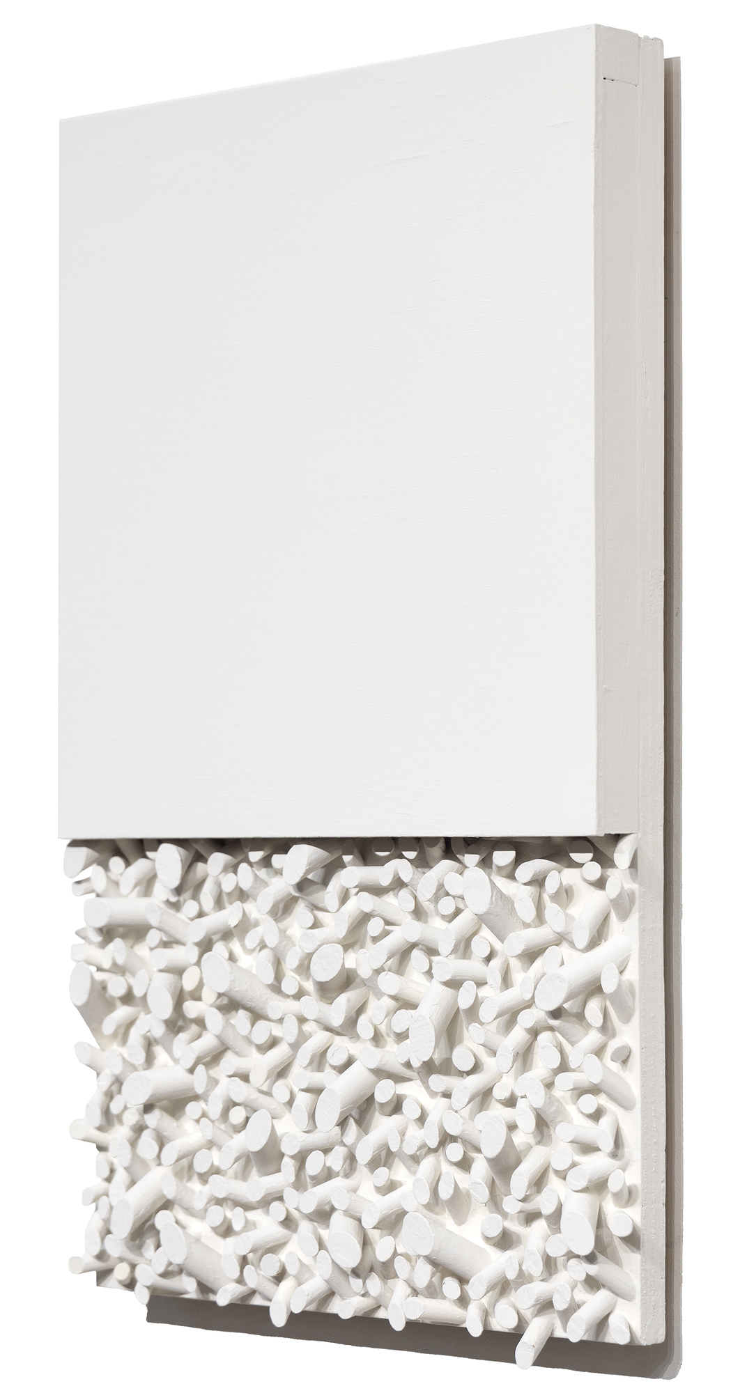 SERGIO DE CAMARGO - Relief Opus 194 SERGIO DE CAMARGO - Relief Opus 194 - painted wood - 22 3/4 x 14 1/4 x 2 3/4 in.