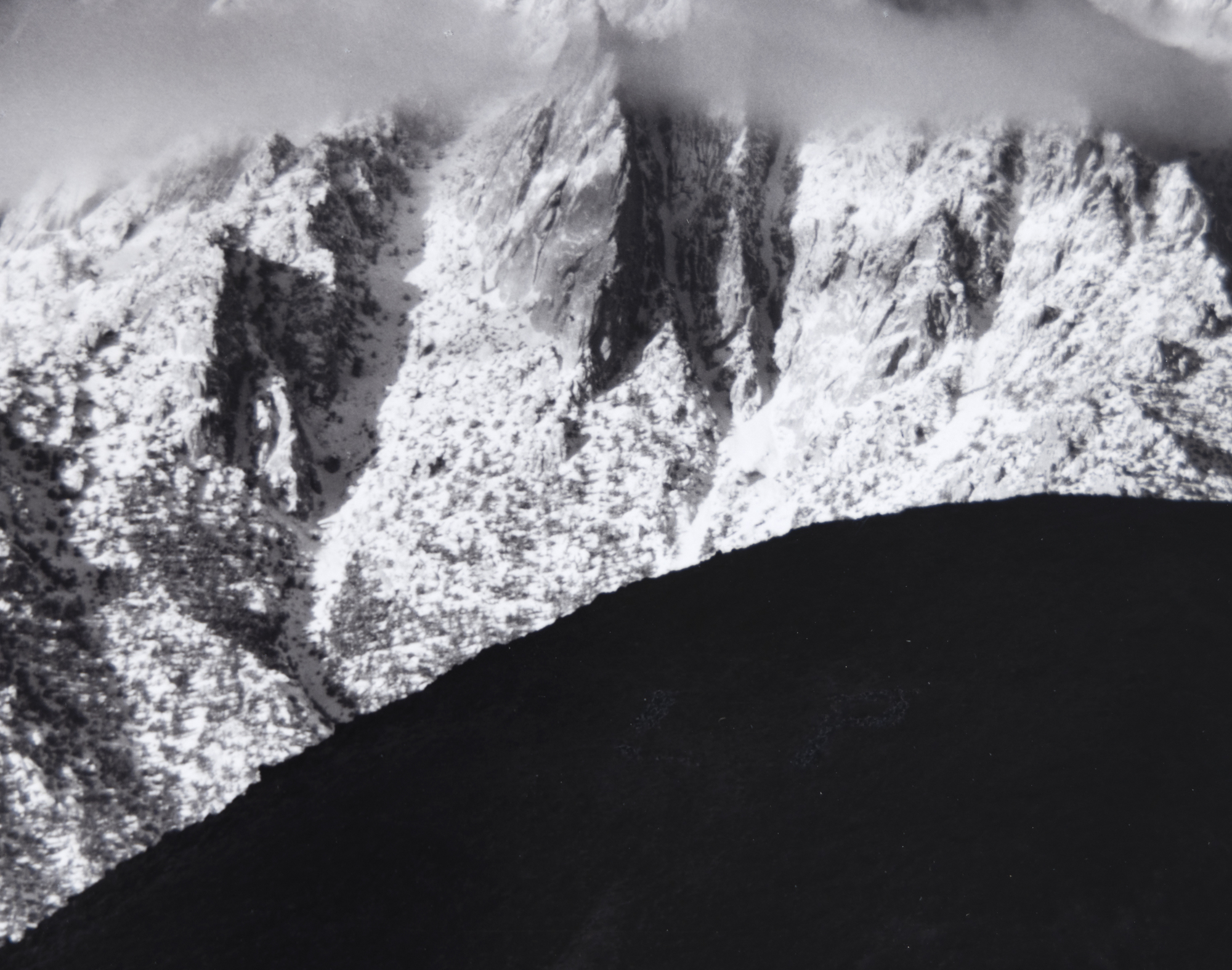 ANSEL ADAMS - Winter Sunrise, Sierra Nevada from Lone Pine ANSEL ADAMS - Winter Sunrise, Sierra Nevada from Lone Pine - gelatin silver print - 18 3/4 x 22 3/4 in.