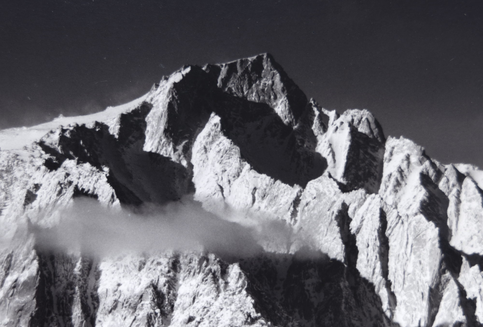 ANSEL ADAMS - Winter Sunrise, Sierra Nevada from Lone Pine ANSEL ADAMS - Winter Sunrise, Sierra Nevada from Lone Pine - gelatin silver print - 18 3/4 x 22 3/4 in.