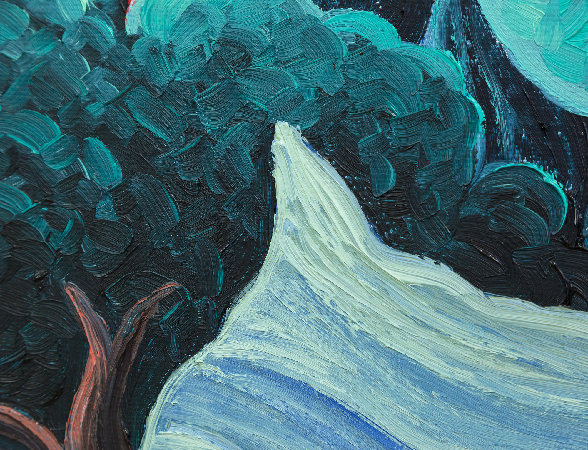 KIM DOUGLAS WIGGINS - Hacer Presente II KIM DOUGLAS WIGGINS - Hacer Presente II - oil on canvas - 35 1/2 x 35 1/2 in.