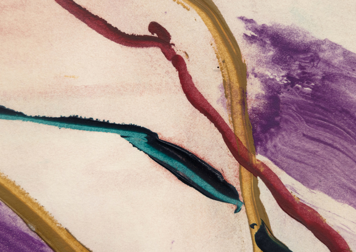 RAY PARKER - Untitled - watercolor - 18 7/8 x 29 7/8 in.