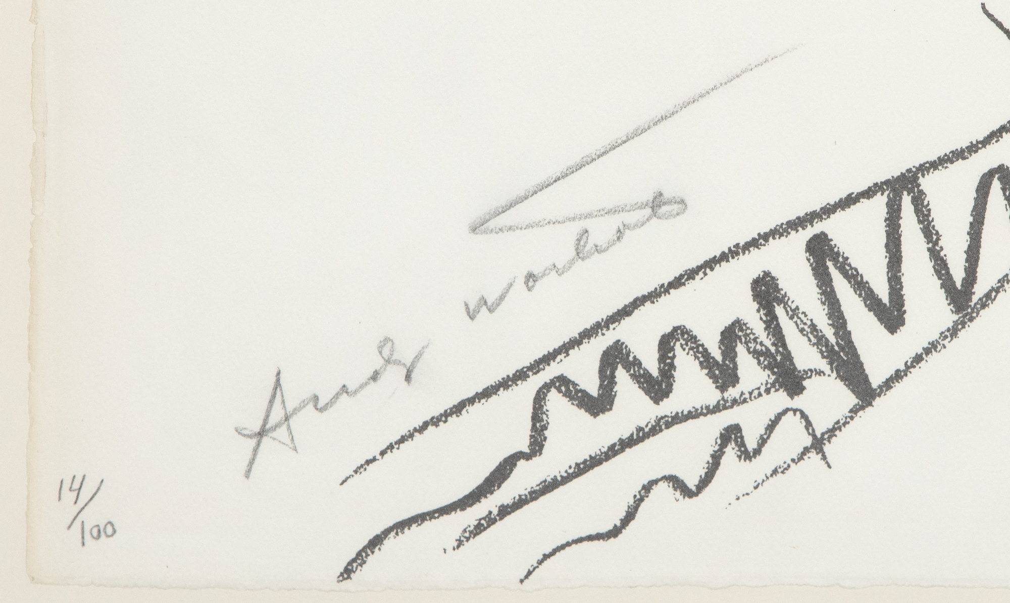 ANDY WARHOL - Jimmy Carter III ANDY WARHOL - Jimmy Carter III - screenprint on J. Green paper - 28 x 20 3/4 in.