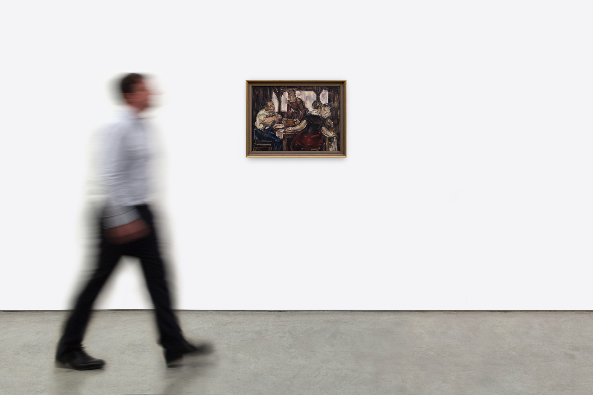 <div><font face=Aptos size=3 color=black>Born in 1881, the same year as fellow Spaniard Pablo Picasso, María Blanchard carved her distinct path within modernist art, blending Cubist influences with emotional depth. <em>"La Comida" </em>demonstrates Blanchard's evolution towards a more figurative style while retaining explicit Cubist references. This shift aligns her work with the “<em>Retour à l'ordre”</em> movement, a tendency many fellow artists embraced at the time. Thematically, “<em>La &nbsp;Comida</em>” recalls van Gogh's early works, particularly "<em>The Potato Eaters</em>" (1885), in both palette and subject matter. Like van Gogh, Blanchard draws attention to the simplicity of rural life, using muted tones of browns, reds, and ochres to convey the grounded, almost austere nature of the figures around the table.</font></div><br><br><div>&nbsp;</div><br><br><div><font face=Aptos size=3 color=black>Blanchard’s work after 1921 progressively bridged the gap between the rigid forms of early Cubism and a more emotive, personal representation of her subjects. Geometric rigors are present, but the scene's naturalistic light and volumetric composition echo Cézanne's influence. The sharp brushstrokes and angular figures evoke a sense of protection, reflecting Blanchard's intention to shield the inner spirit of her characters from the gaze of others. Yet, her sensitive portrayal invites viewers to connect emotionally with her work, engendering a sense of intimacy and quiet communion. Despite the somber palette, there is a subtle warmth, with the figures' inner spirit shielded from judgment, much like those in van Gogh's painting. Yet in synthesizing elements of Cubism, Blanchard added emotional complexity to the rural themes van Gogh explored, making her contribution distinct yet reflective of earlier artistic traditions.</font></div>