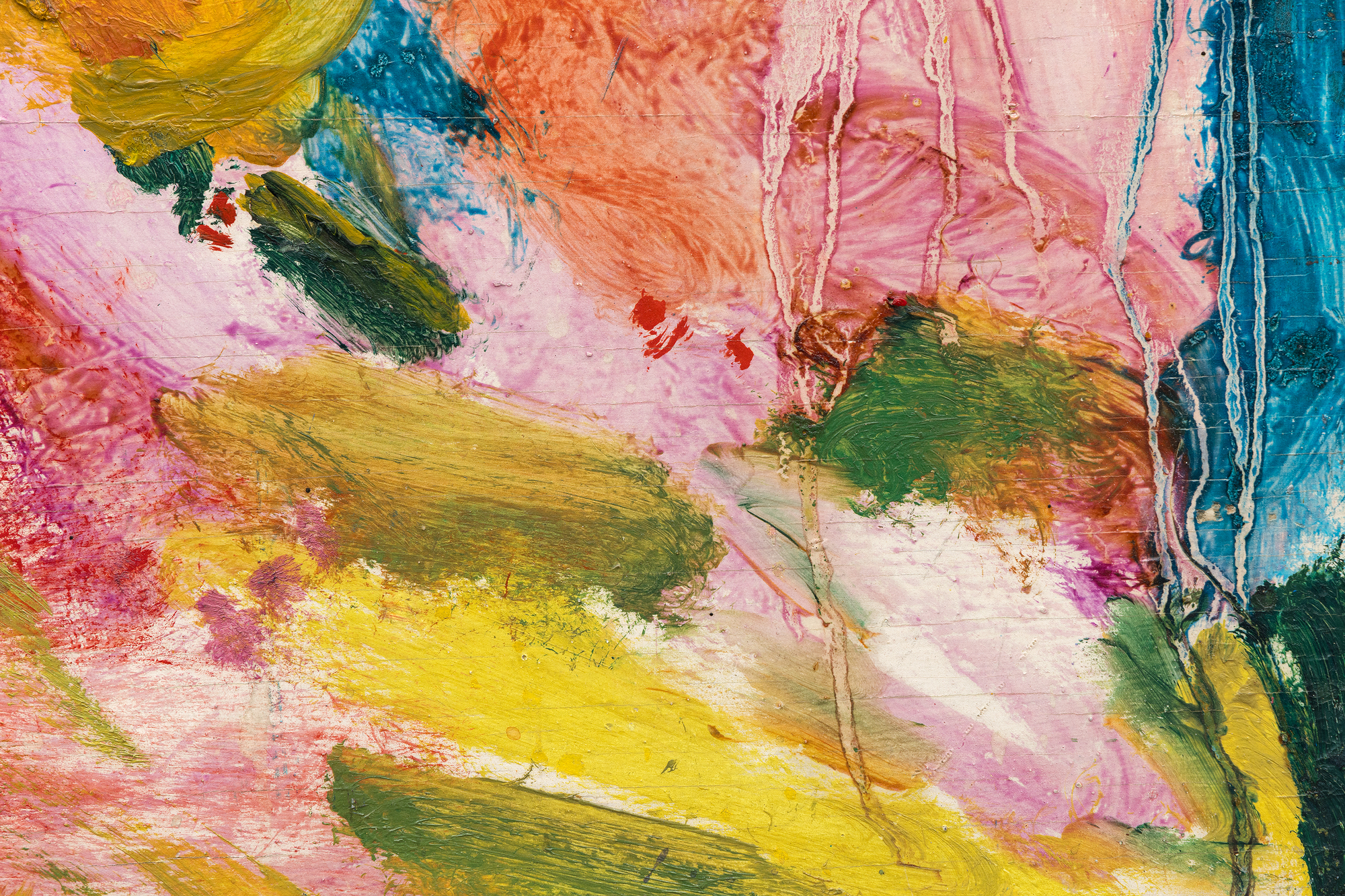 HANS HOFMANN - Landscape No. 108 <div><font face=Lato size=3 color=black>Any analysis of Hans Hofmann’s oeuvre is incomplete without considering his small landscapes, which occupied him between 1940 and 1944. These works capture a pivotal moment in his artistic evolution, transitioning from Matisse-inspired figurative still lifes, portraits, and interiors to the pure abstraction that would later define his career. “Landscape #108” exemplifies this shift. Its compressed composition and severe clustering of intense colors prefigure the artist’s mature works, channeling the same ferocious dynamism that is the hallmark of our appreciation for the artist. The Fauvist palette and electric strokes vibrate with energy, their interplay of light and dark creating a rhythmic tension that feels almost musical. While modest in scale, the painting’s boldness and dynamism hint at the daring risks Hofmann would later embrace in his larger abstractions. Rooted in Fauvism and resonant with Kandinsky’s early work, “Landscape #108” remains a robust testament to Hofmann’s evolving visual language during this transformative period.</font></div>