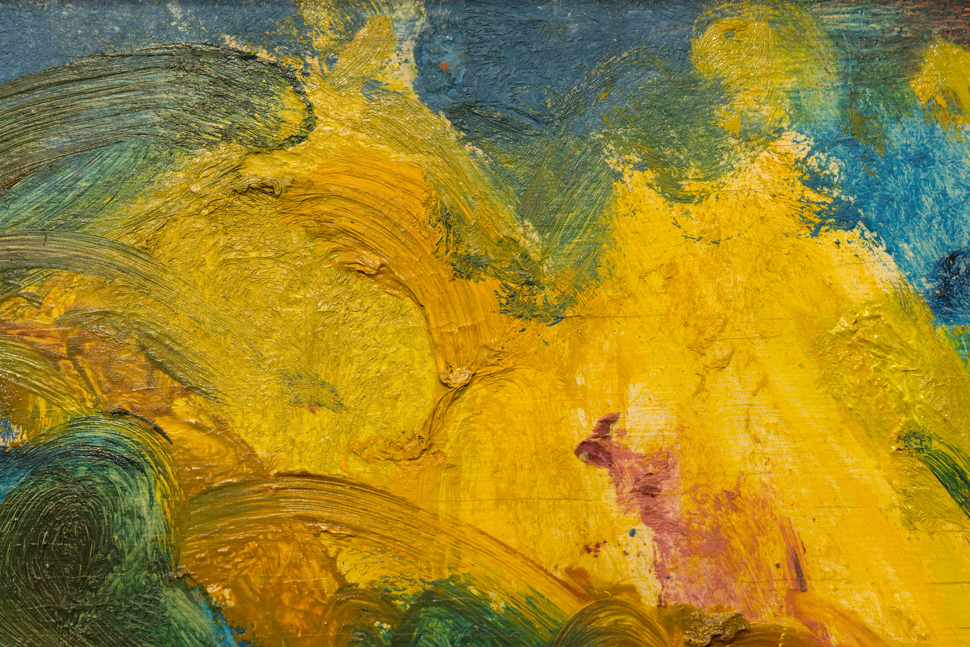 HANS HOFMANN - Landscape No. 108 <div><font face=Lato size=3 color=black>Any analysis of Hans Hofmann’s oeuvre is incomplete without considering his small landscapes, which occupied him between 1940 and 1944. These works capture a pivotal moment in his artistic evolution, transitioning from Matisse-inspired figurative still lifes, portraits, and interiors to the pure abstraction that would later define his career. “Landscape #108” exemplifies this shift. Its compressed composition and severe clustering of intense colors prefigure the artist’s mature works, channeling the same ferocious dynamism that is the hallmark of our appreciation for the artist. The Fauvist palette and electric strokes vibrate with energy, their interplay of light and dark creating a rhythmic tension that feels almost musical. While modest in scale, the painting’s boldness and dynamism hint at the daring risks Hofmann would later embrace in his larger abstractions. Rooted in Fauvism and resonant with Kandinsky’s early work, “Landscape #108” remains a robust testament to Hofmann’s evolving visual language during this transformative period.</font></div>