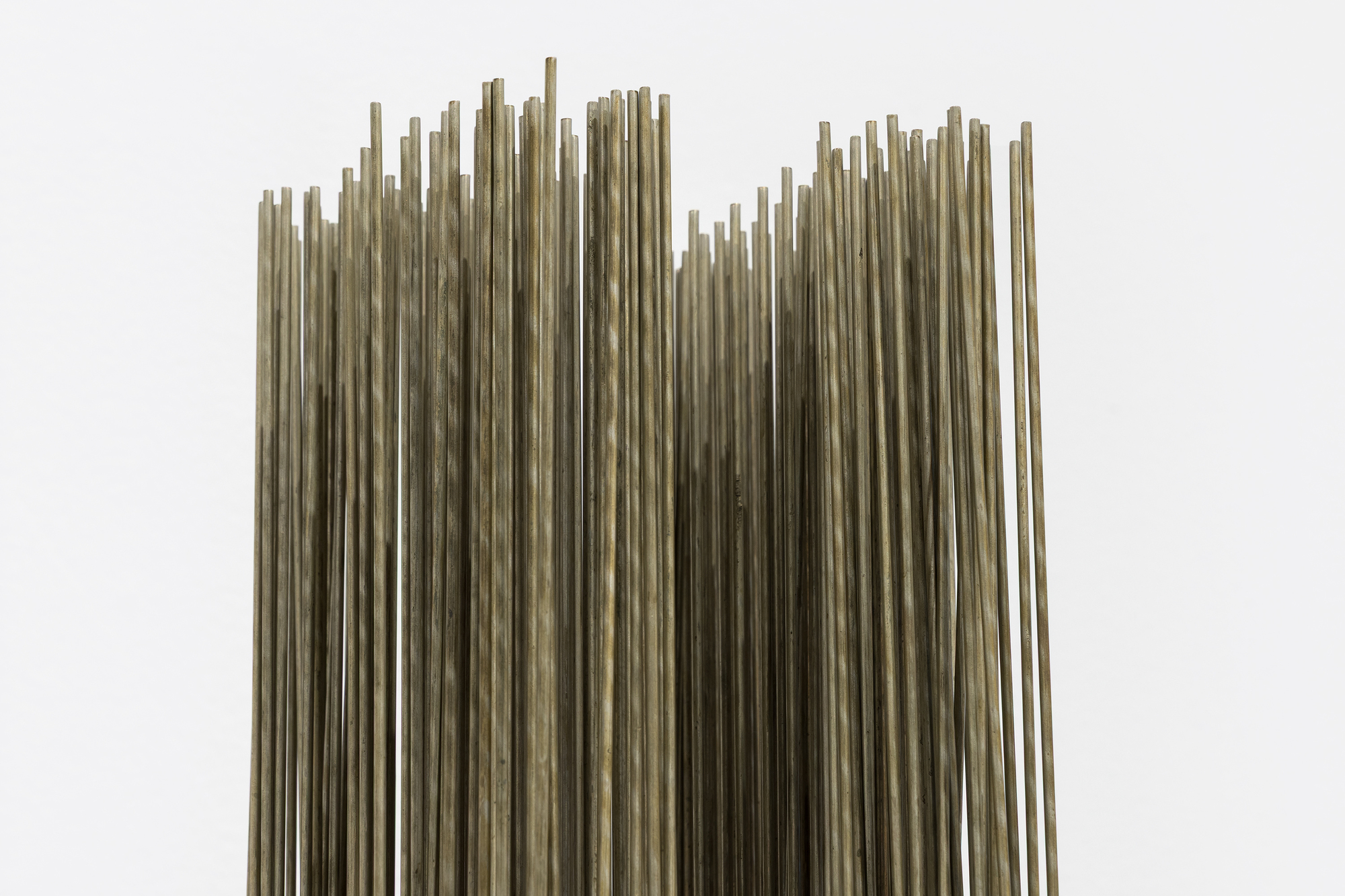 HARRY BERTOIA - Untitled (Sounding Sculpture) HARRY BERTOIA - Untitled (Sounding Sculpture) - beryllium copper and bronze with wood base - 36 1/2 x 8 x 8 in.