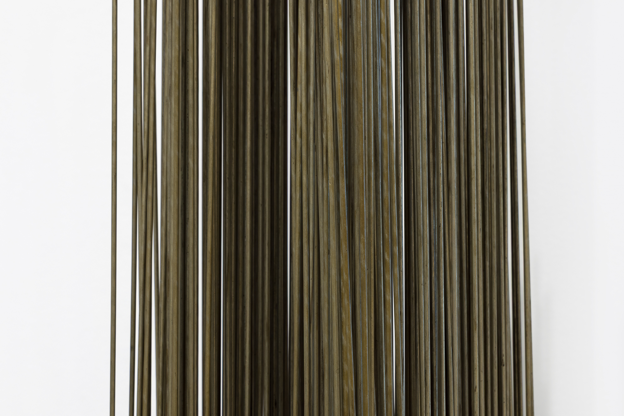 HARRY BERTOIA - Untitled (Sounding Sculpture) HARRY BERTOIA - Untitled (Sounding Sculpture) - beryllium copper and bronze with wood base - 36 1/2 x 8 x 8 in.