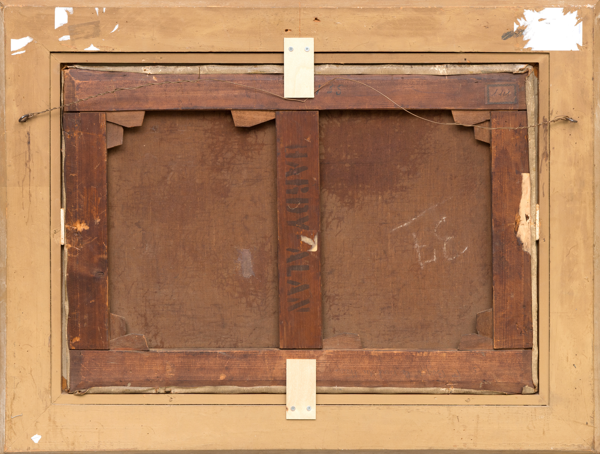 弗兰克·迈尔斯·博格斯 - 《港口》 - 油画布面 - 15又1/4 x 22英寸