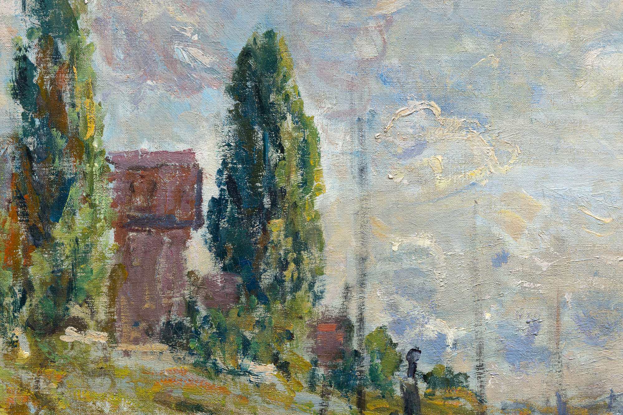 <div>Claude Monet’s <em>Le bassin d’Argenteuil</em> (1875) is a luminous example from one of the most pivotal periods of his career, painted in the late spring or summer of 1875, just one year after the groundbreaking first Impressionist exhibition. Set along the Seine at Argenteuil, the composition captures a quiet basin animated by small boats, figures, and reflections, rendered with loose, expressive brushwork that conveys the fleeting effects of light and atmosphere. The gentle diffusion of water and sky creates a shimmering surface, perfectly suited to Monet’s plein air practice and his desire to record perception in the moment. </div><br><br><div>&nbsp;</div><br><br><div>Argenteuil was central to the crystallization of Impressionism, marking a time when its ideas, subject matter, and collaborative spirit fully coalesced. Between 1871 and 1878, Monet’s presence there drew fellow artists including Renoir, Manet, Sisley, and Caillebotte, fostering an environment of shared experimentation and innovation. </div><br><br><div>&nbsp;</div><br><br><div>The painting’s early provenance further enhances its significance. It was owned by Oscar A. H. Schmitz, the German writer and intellectual known for his writings on Jungian psychology and his discerning collection of 19th-century art. Following Schmitz’s unexpected death in 1933, the collection was sent to the Kunstmuseum Basel. In 1936, the art dealer Wildenstein & Co. took over 62 works from the collection and organized a major exhibition and sale in Paris and New York.<em> Le bassin d’Argenteuil</em> is included in the Daniel Wildenstein catalogue raisonné (1996), vol. II, p. 153, as no. 371, and is published in eight books. </div>