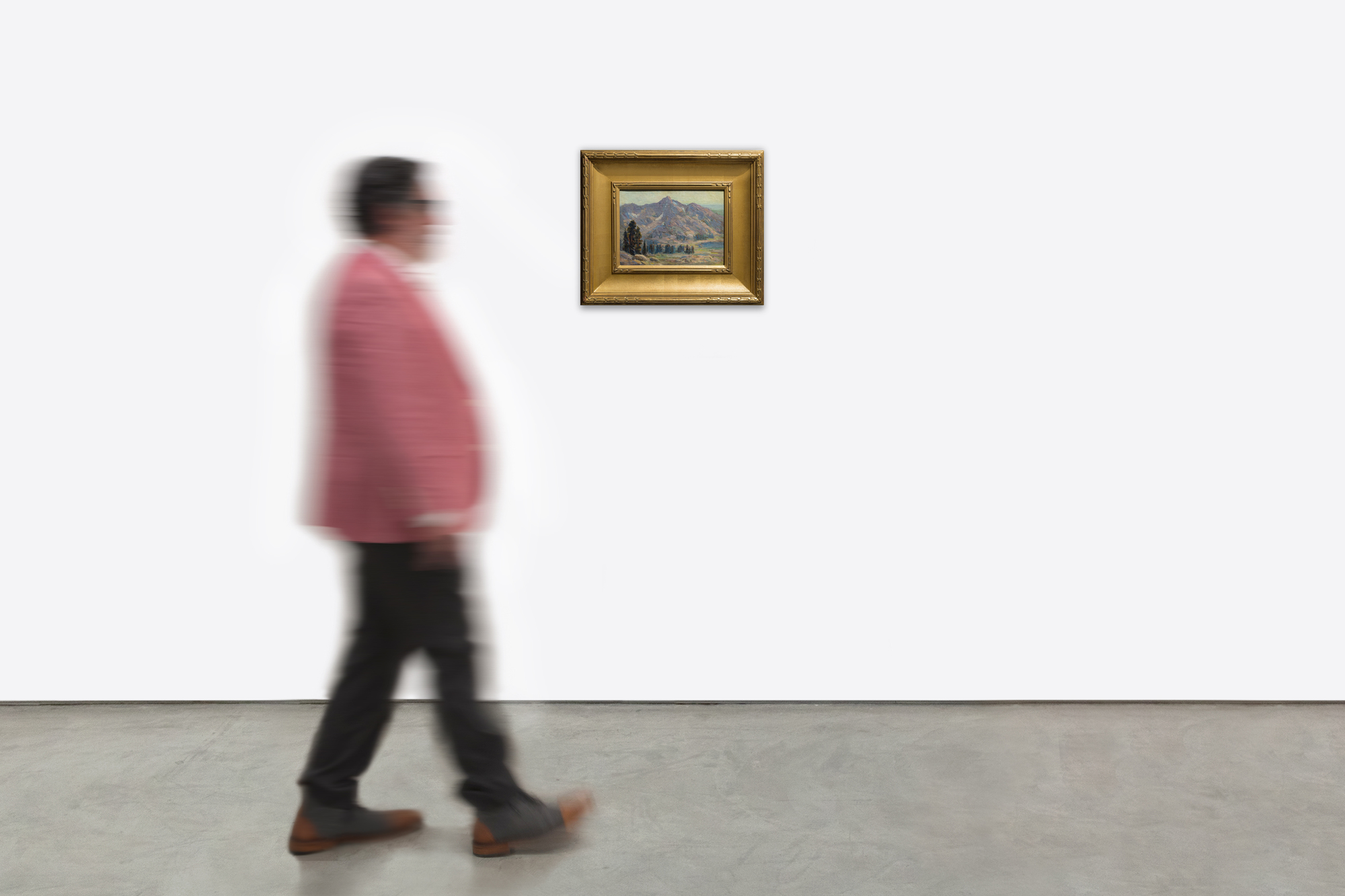 エドガー・アルウィン・ペイン - シエラネバダ山脈 - 油彩・キャンバス - 9 3/4 x 13 1/2 インチ