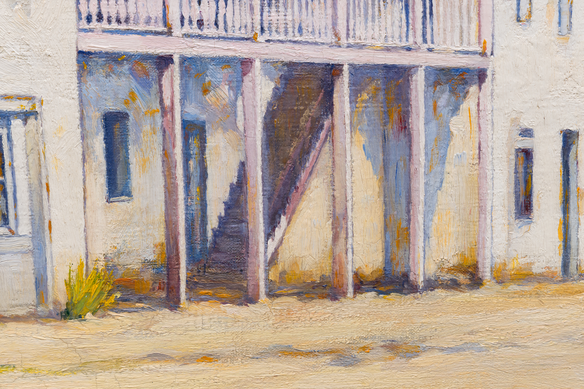 M. EVELYN MCCORMICK - The Washington Hotel - oil on canvas - 30 x 40 in.