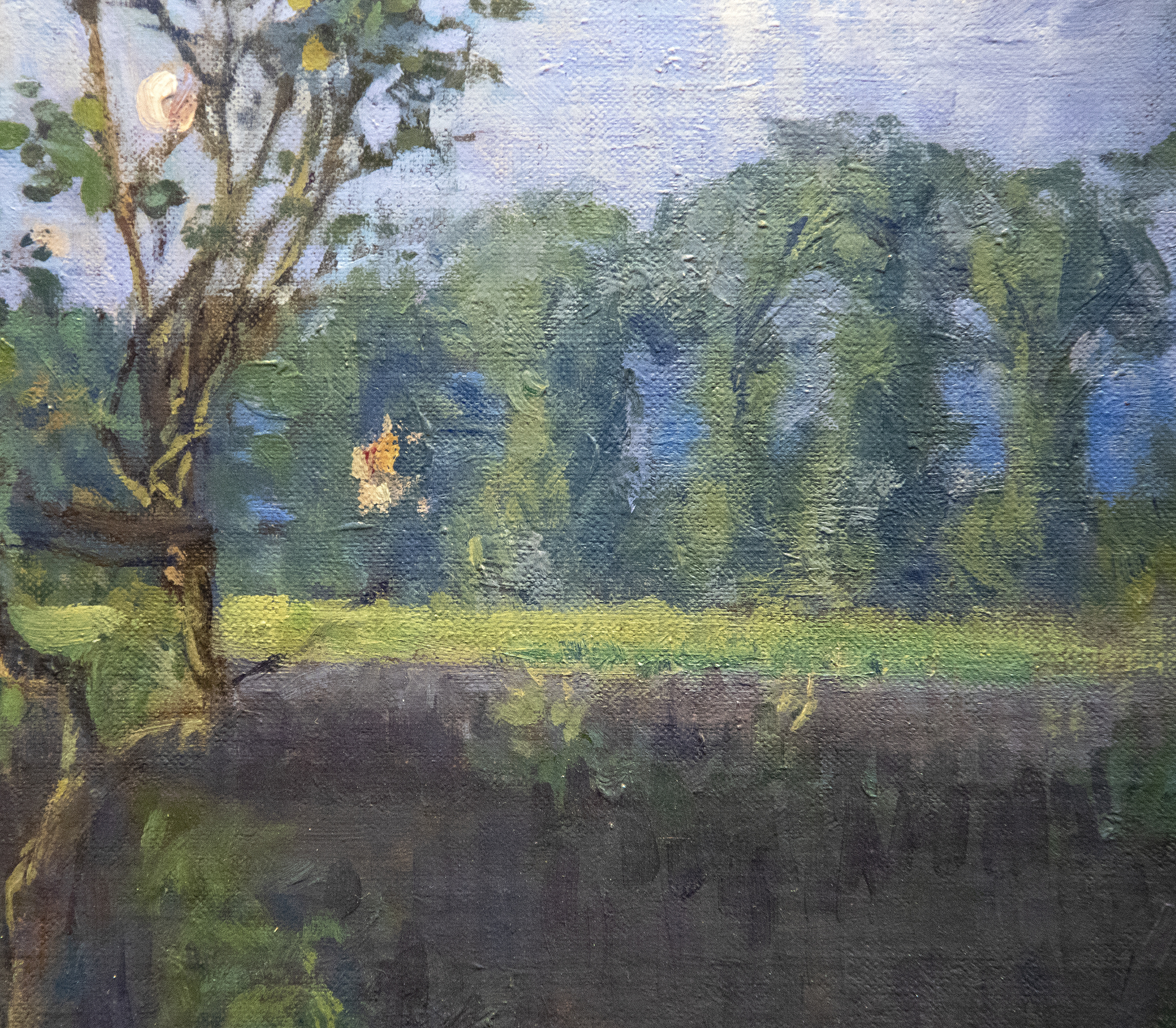 GUSTAVE CAILLEBOTTE - Vue du jardin de l’artiste et de la Vallée de I'Yerres GUSTAVE CAILLEBOTTE - Vue du jardin de l’artiste et de la Vallée de I'Yerres - oil on canvas - 19 1/8 x 25 1/2 in.