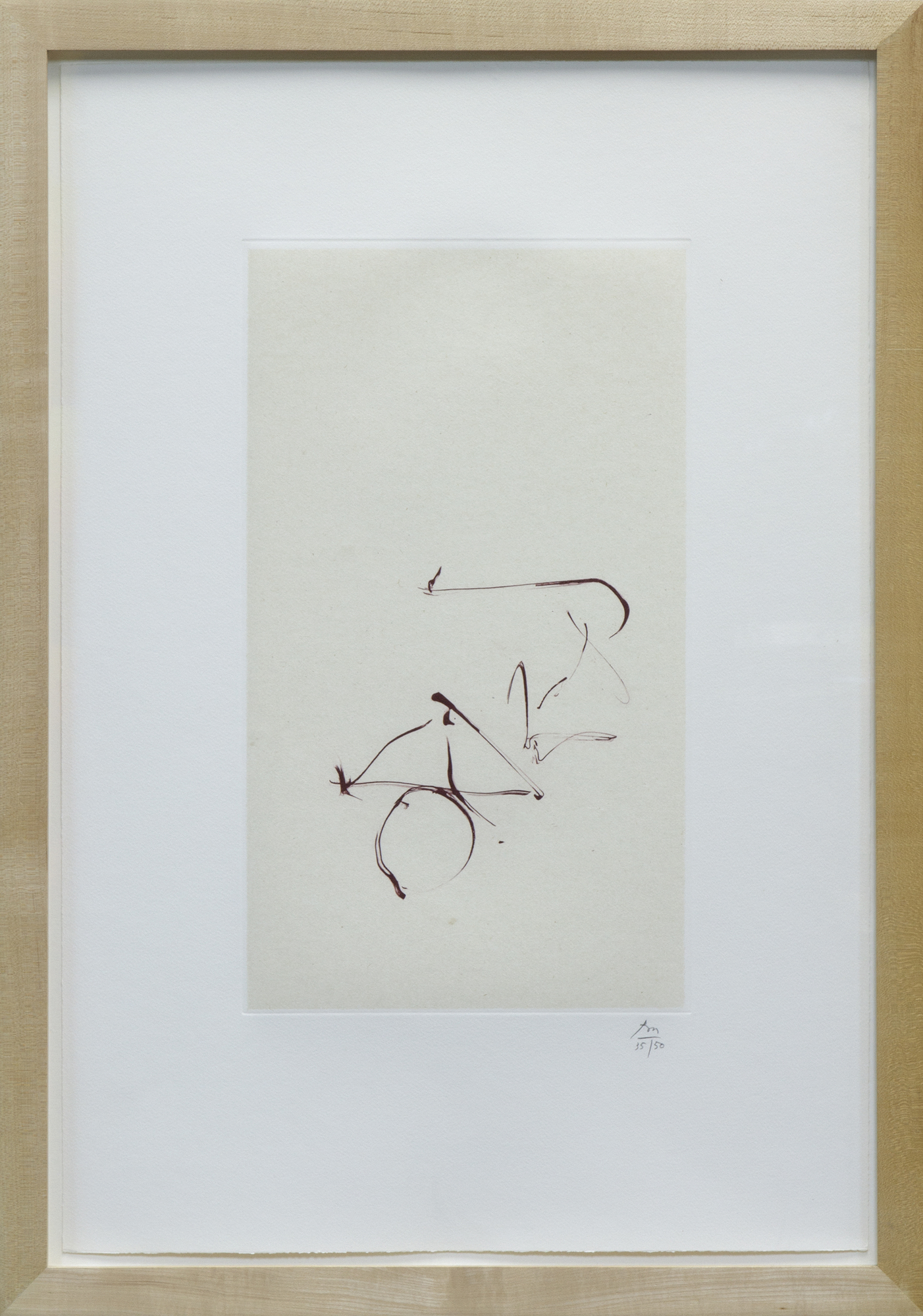 ROBERT MOTHERWELL - Return, from the Three Poems by Octavio Paz ROBERT MOTHERWELL - Return, from the Three Poems by Octavio Paz - lithograph on handmade Japanese Ganpi - 28 1/4 x 10 5/8 in.