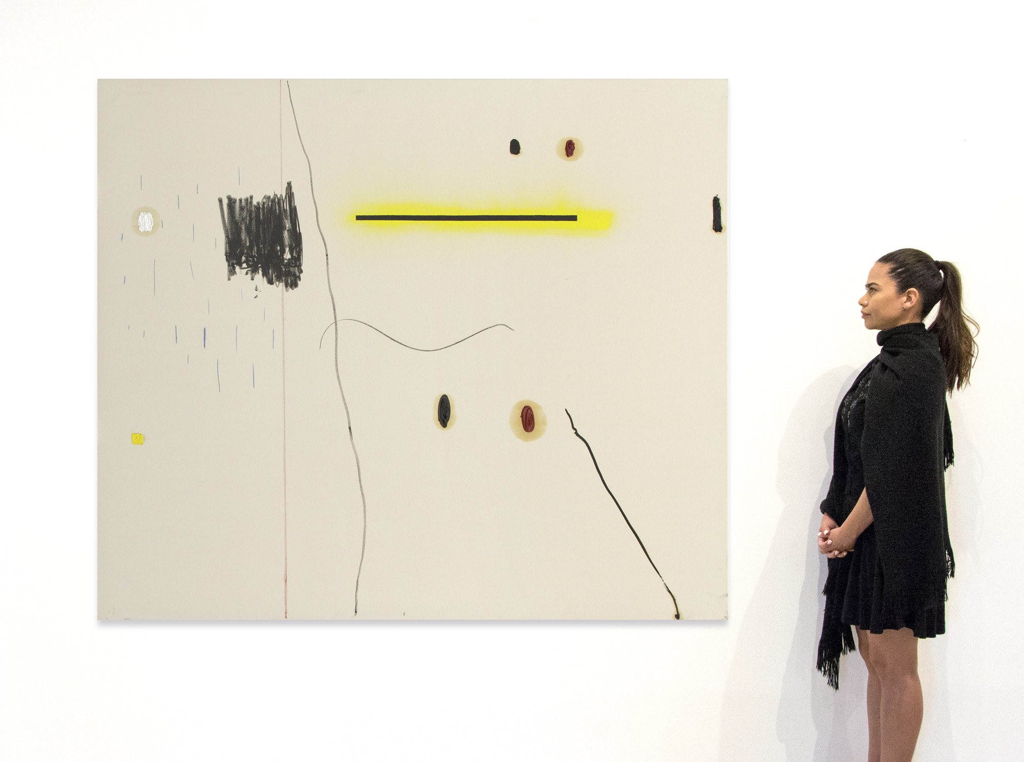 CHRISTIAN ROSA - Untitled CHRISTIAN ROSA - Untitled - oil on canvas - 71 x 82 1/2 in.