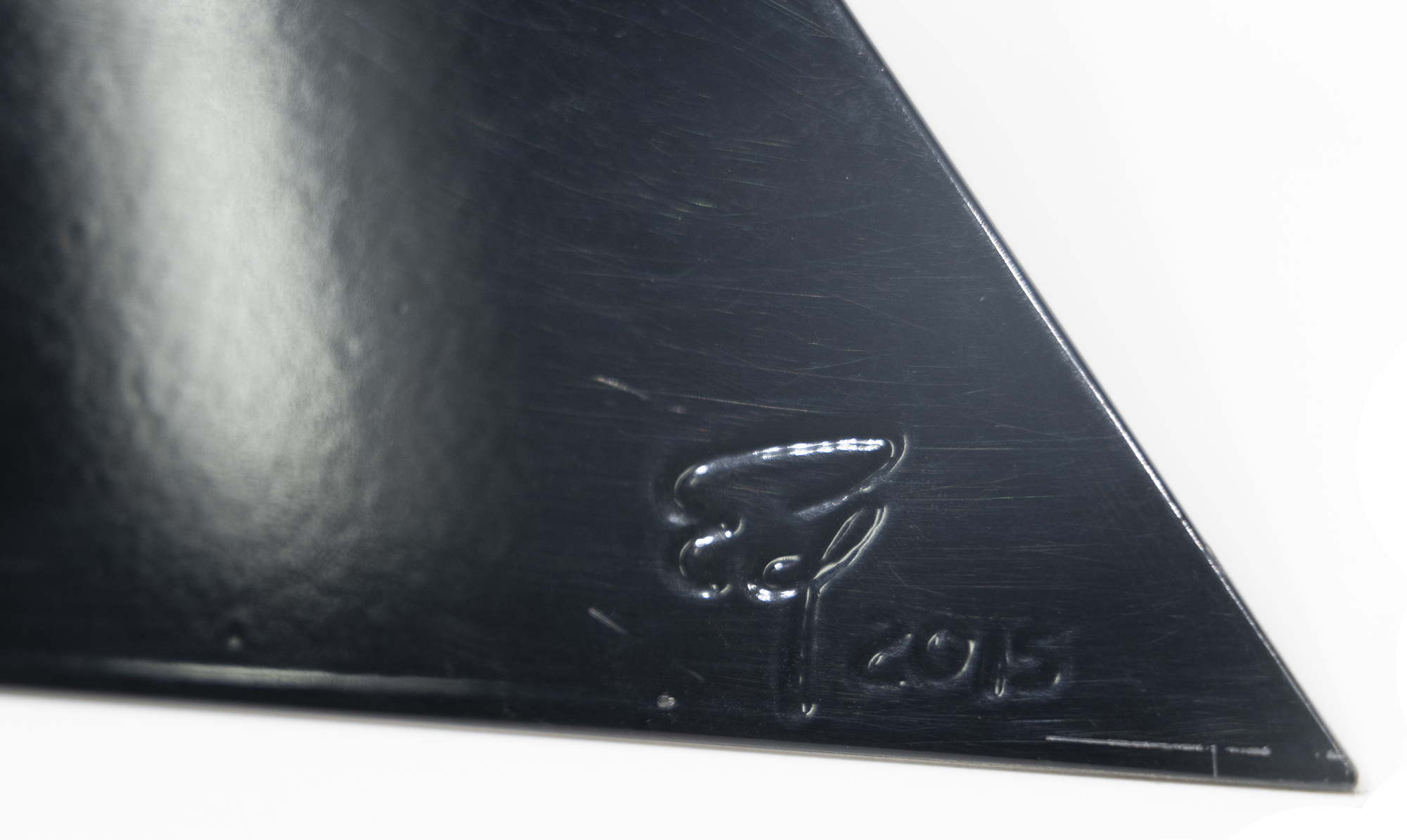 ED DEAN - Aeire (Black) - powder coated steel - 23 x 19 x 13 in.