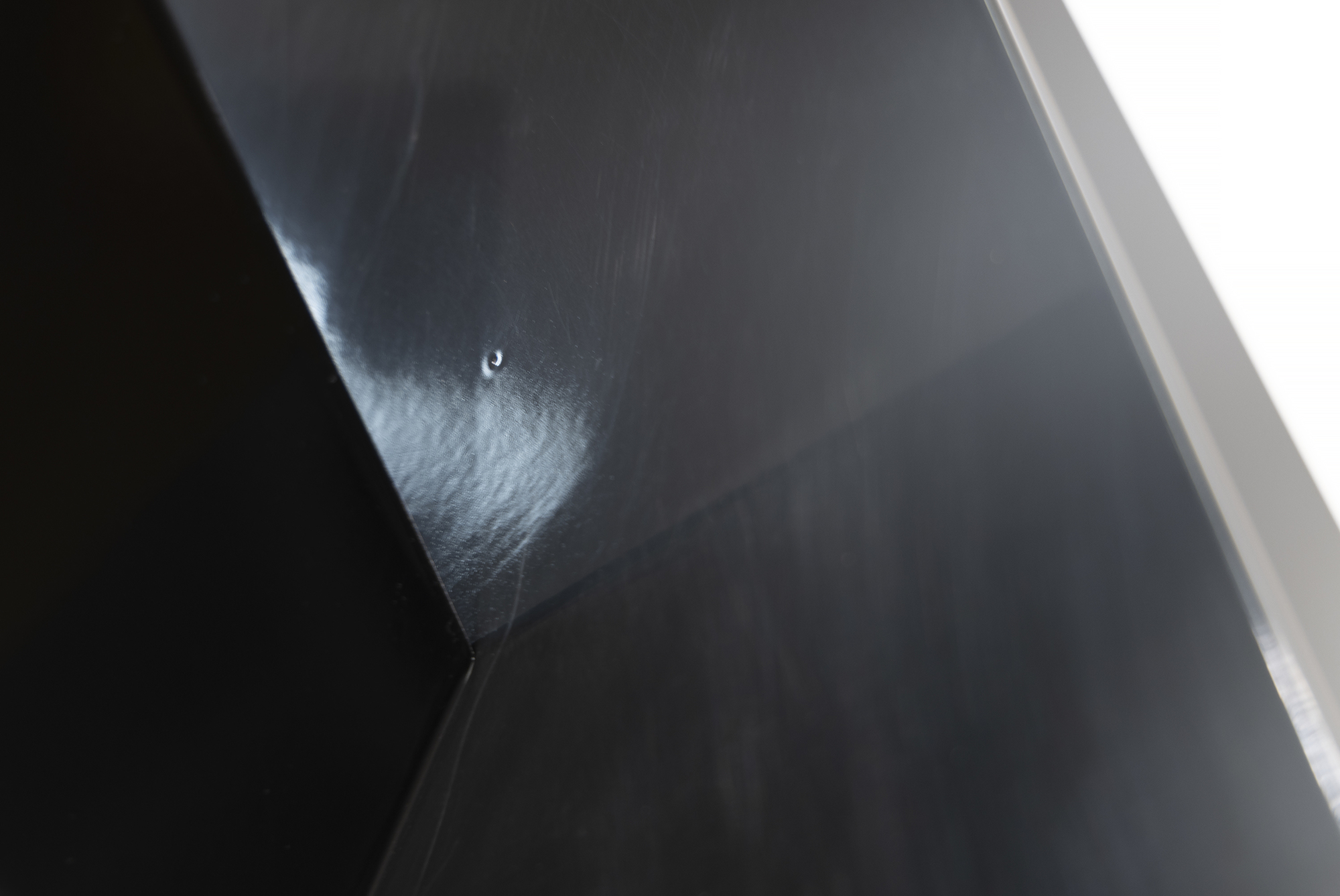 ED DEAN - Aeire (Black) - powder coated steel - 23 x 19 x 13 in.