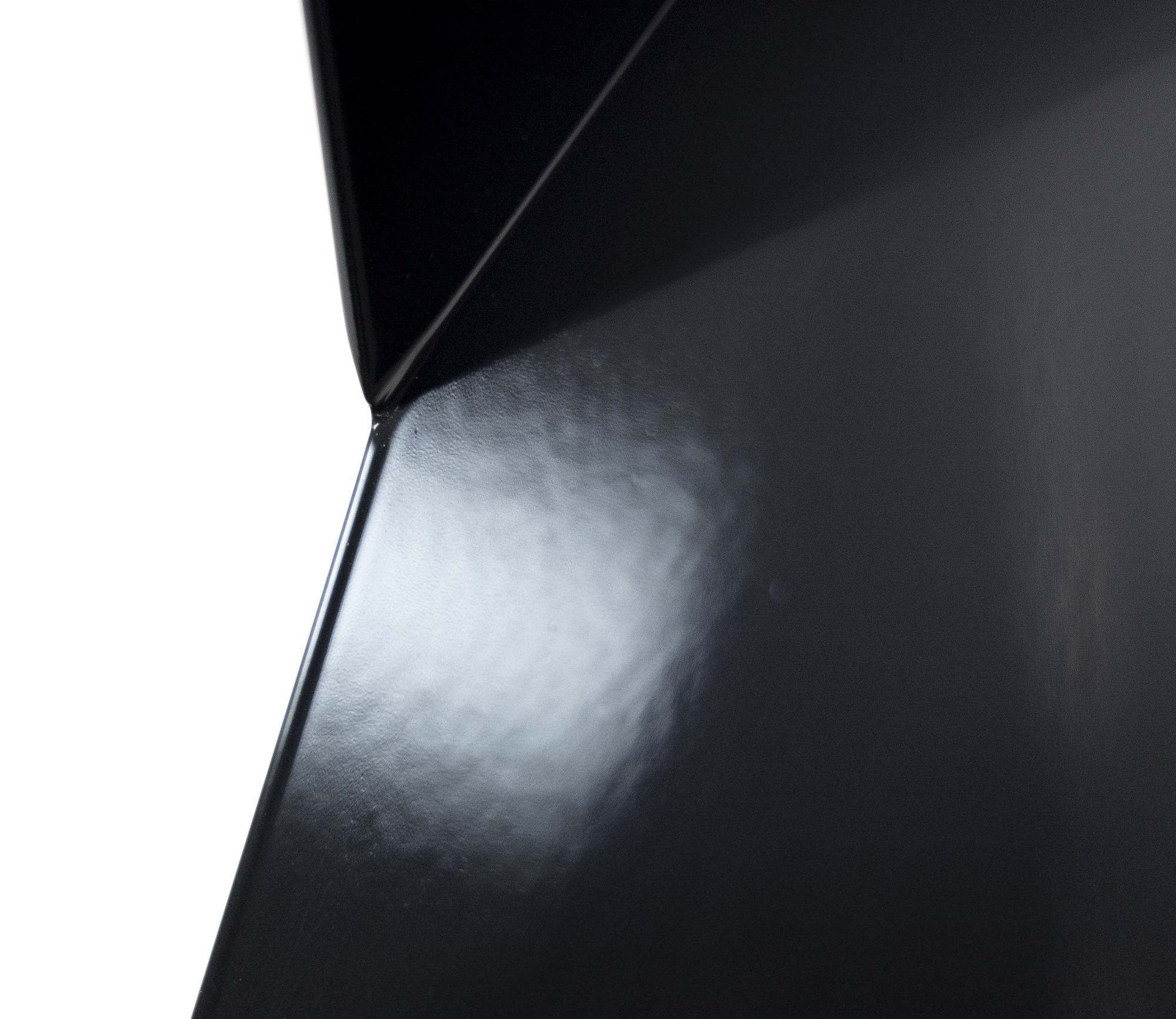 ED DEAN - Aeire (Black) - powder coated steel - 23 x 19 x 13 in.